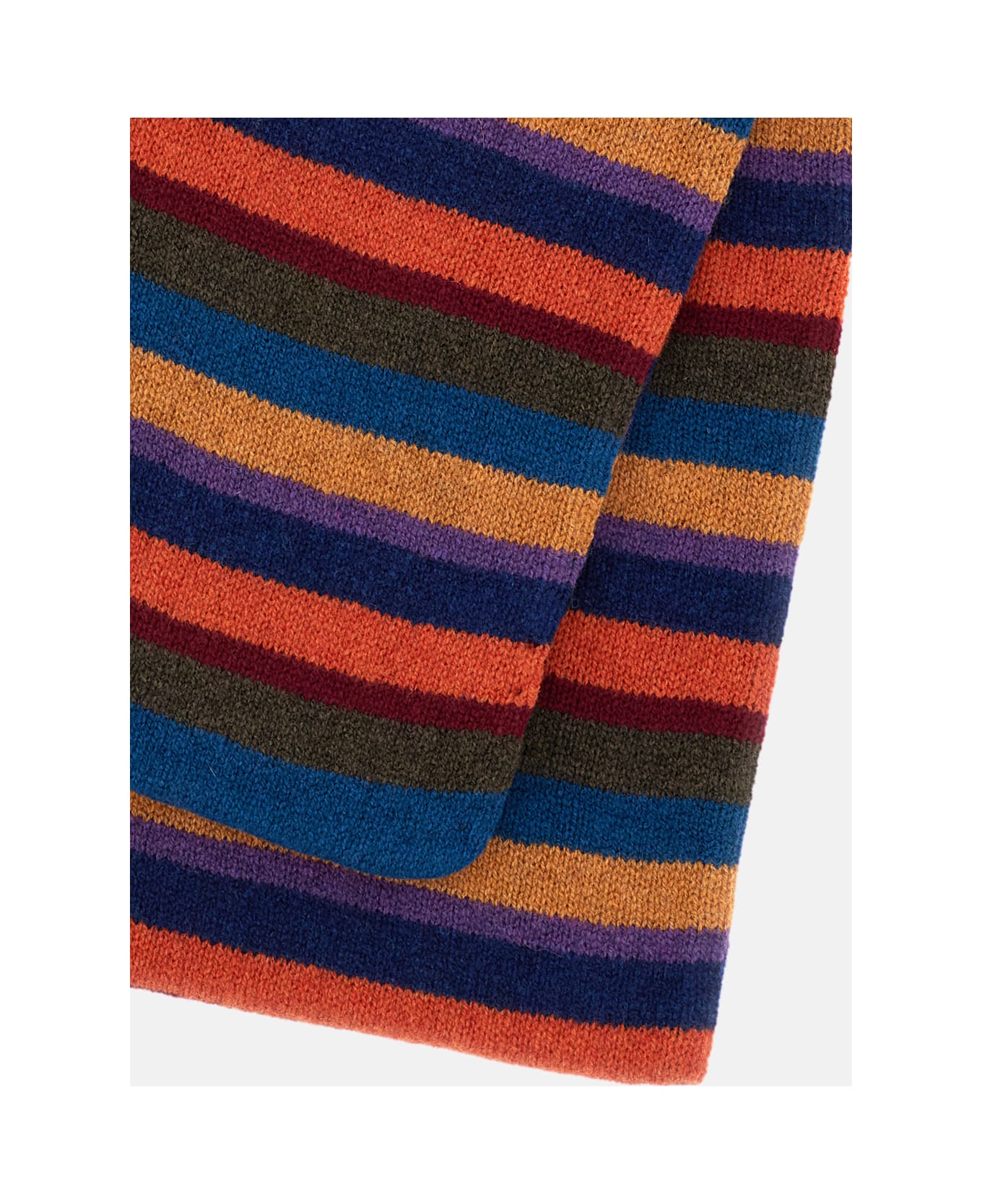 Paul Smith Striped Khalo Scarf - MultiColour