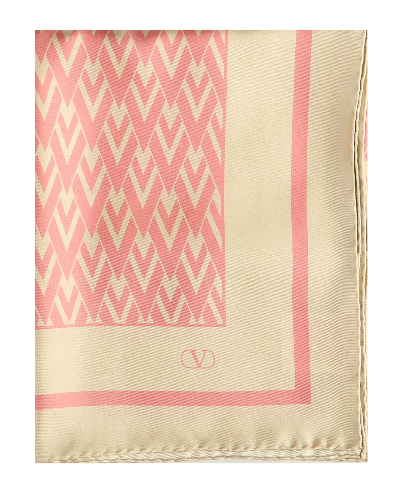 Valentino Garavani Toute La V Scarf - Beige