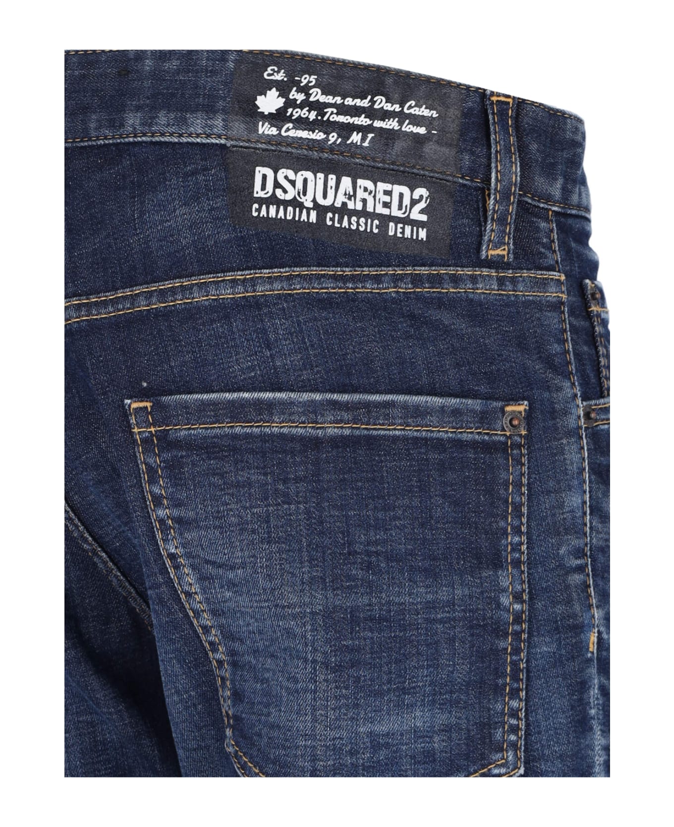 Dsquared2 'canadian Classic' Jeans - Blue