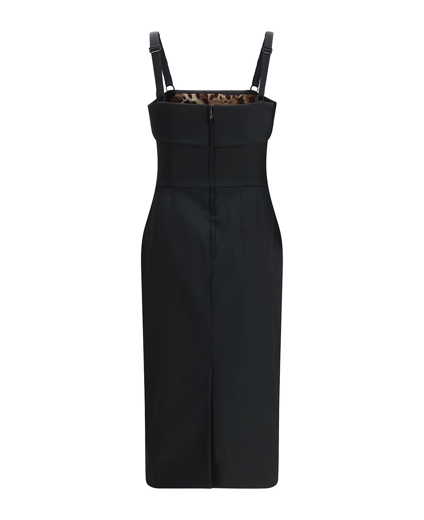 Dolce 
Gabbana Satin Midi Dress