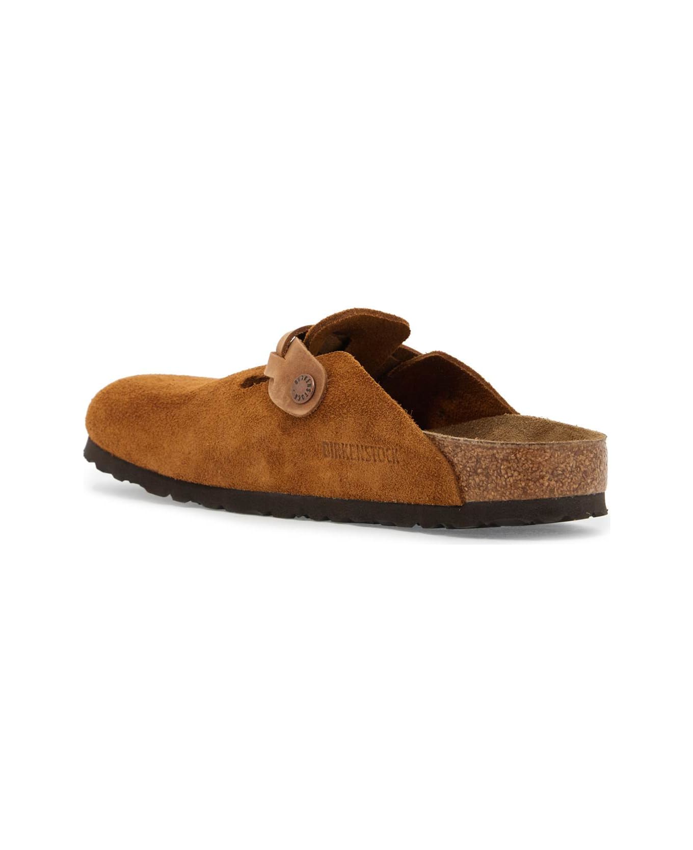 Birkenstock Boston Braided Clog - Leather Brown
