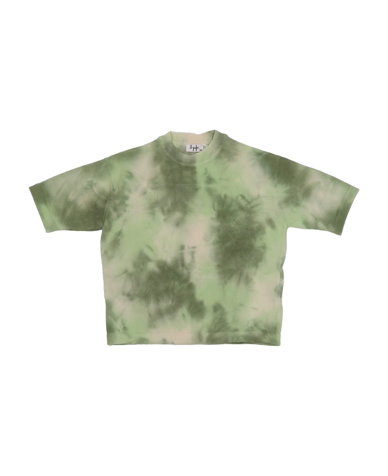 Il Gufo Knitted T-shirt - GREEN