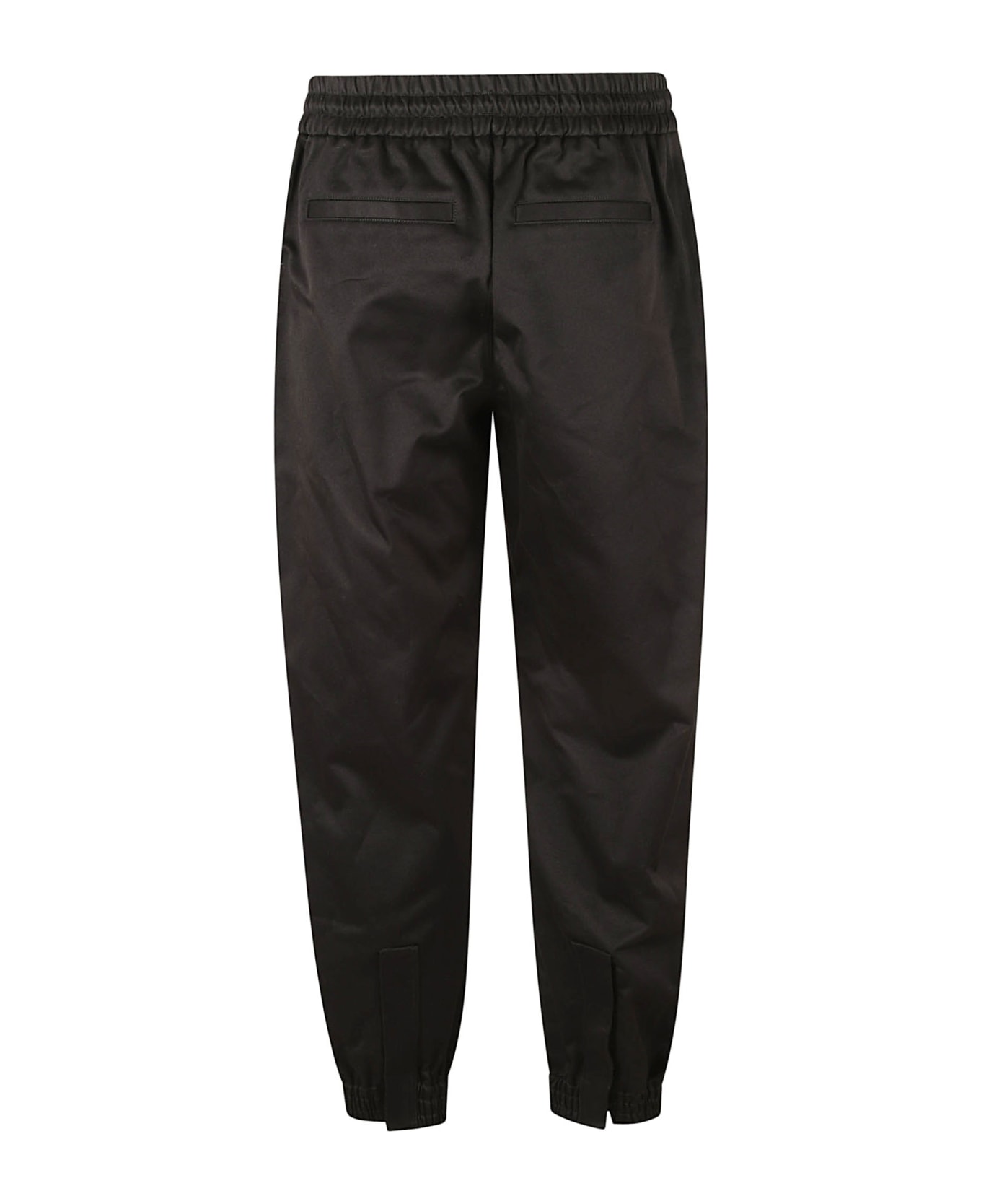 Alexander McQueen Elastic Waist Plain Track Shorts - Black