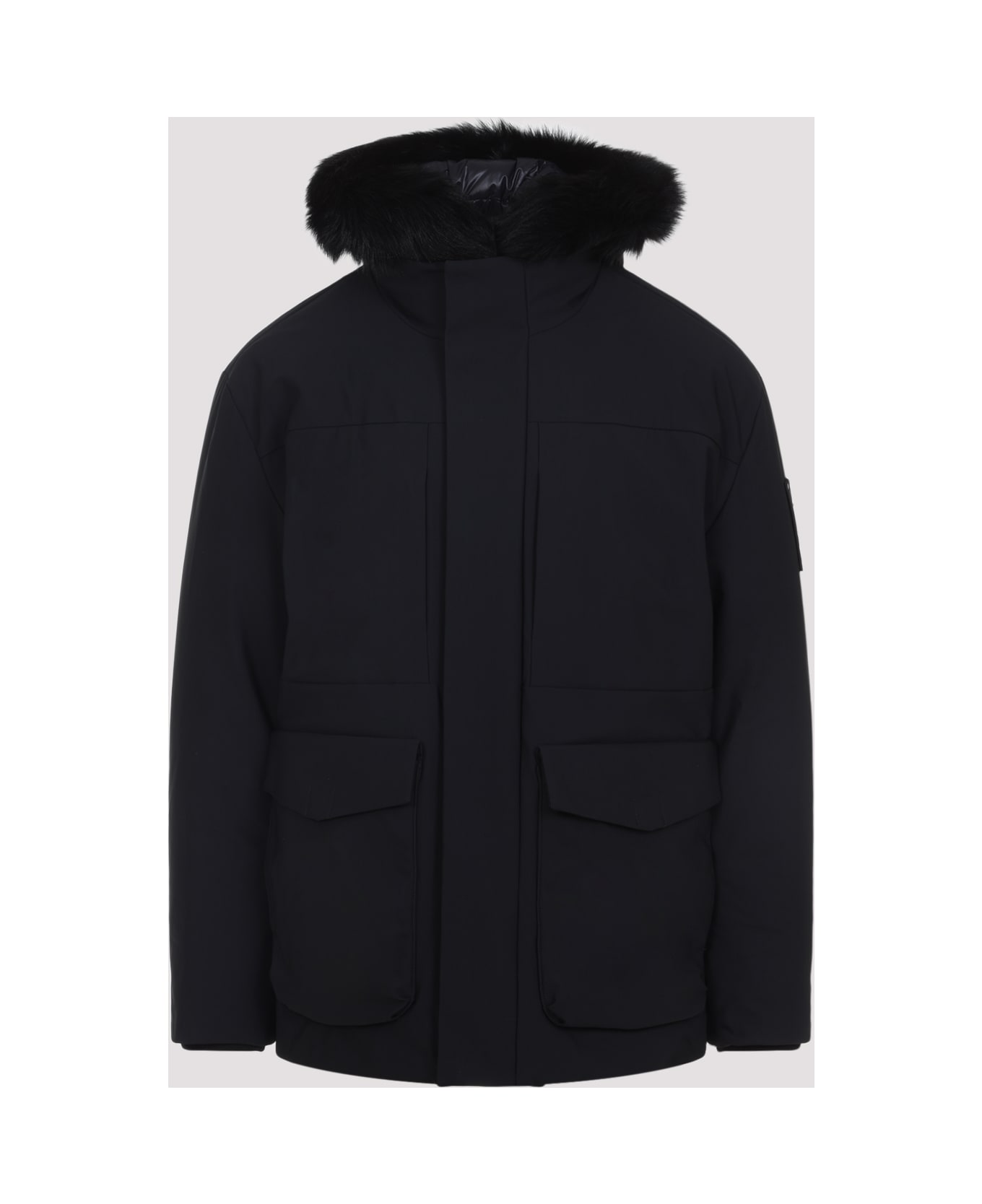 Moose Knuckles Voltaire 3q Jacket - Blk W Blk