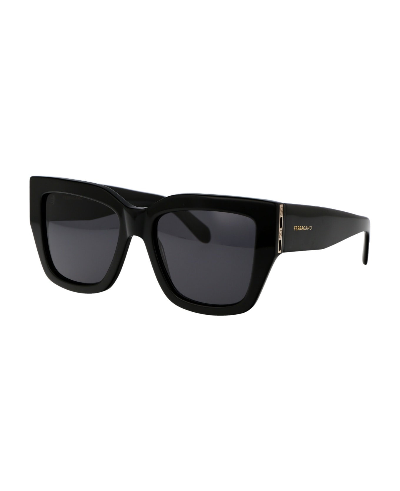 Salvatore Ferragamo Eyewear Sf1104s Sunglasses - 001 BLACK サングラス