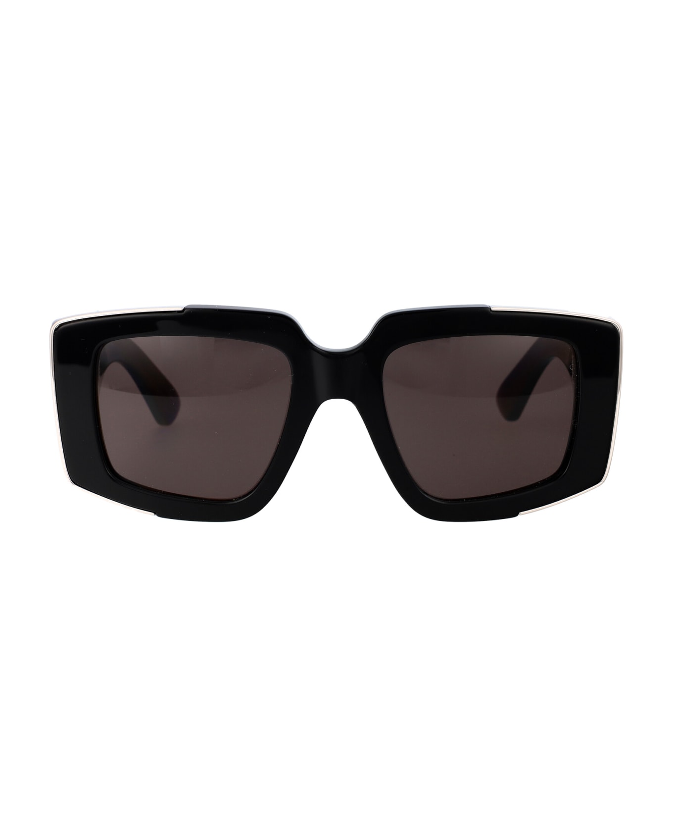 Alexander McQueen Eyewear Am0446s Sunglasses - 001 BLACK BLACK GREY