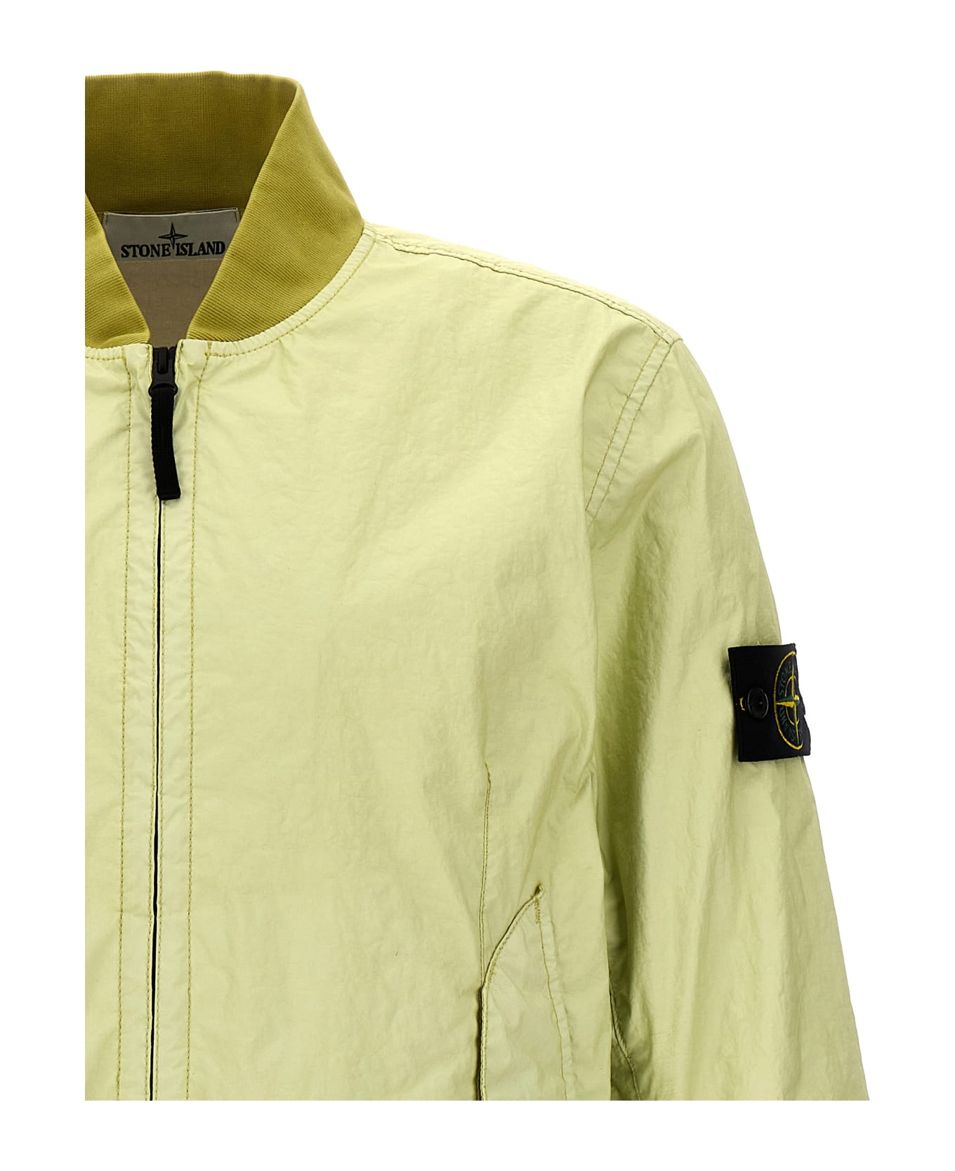 Stone Island 'membrana 3l Tc' Bomber Jacket - Green