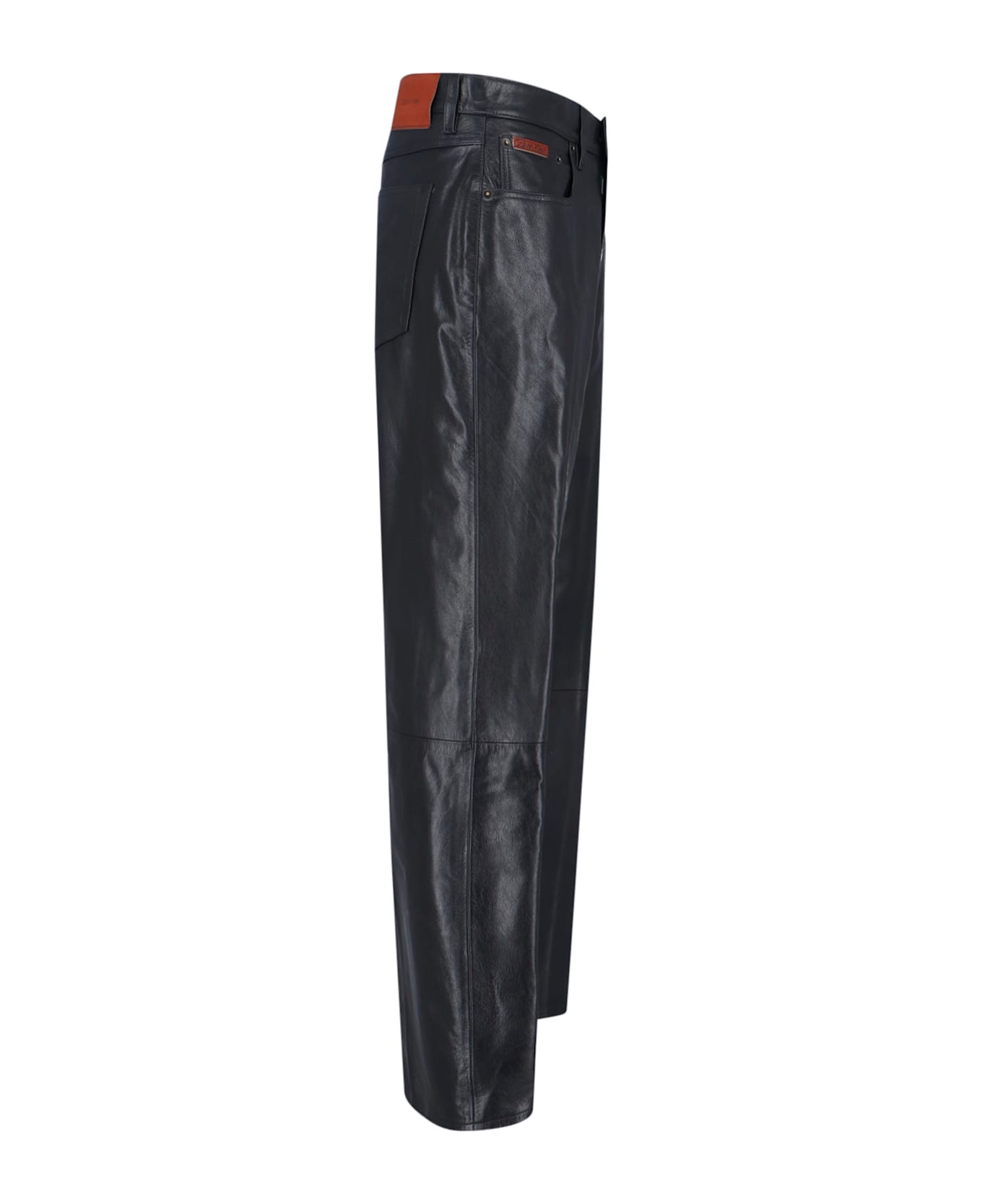 Calvin Klein Goat Leather Pants - Black  
