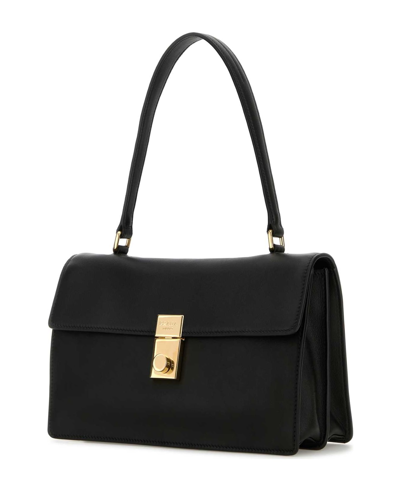 Prada Black Leather Handbag - NERO