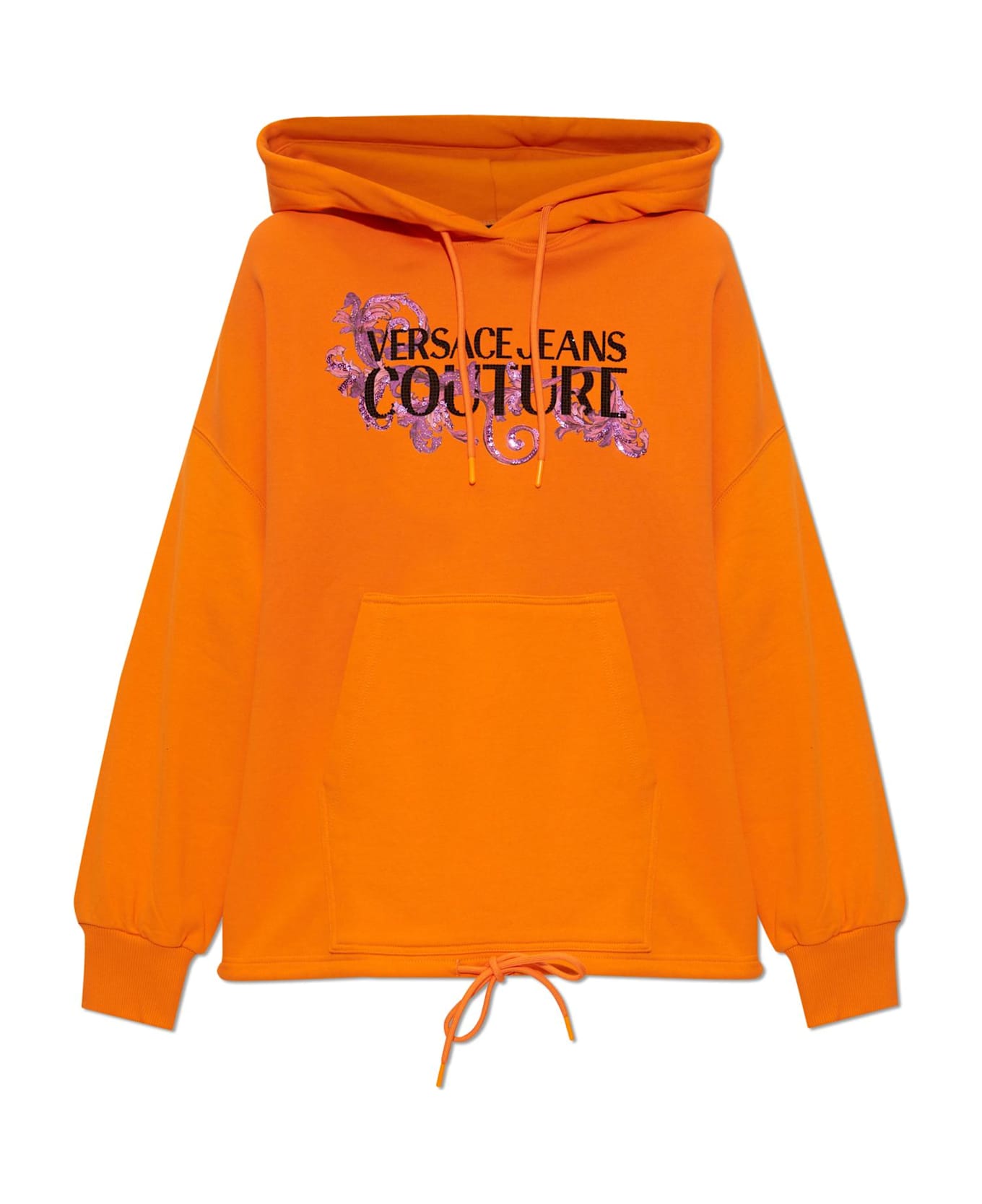 Versace Jeans Couture Hoodie - ORANGE