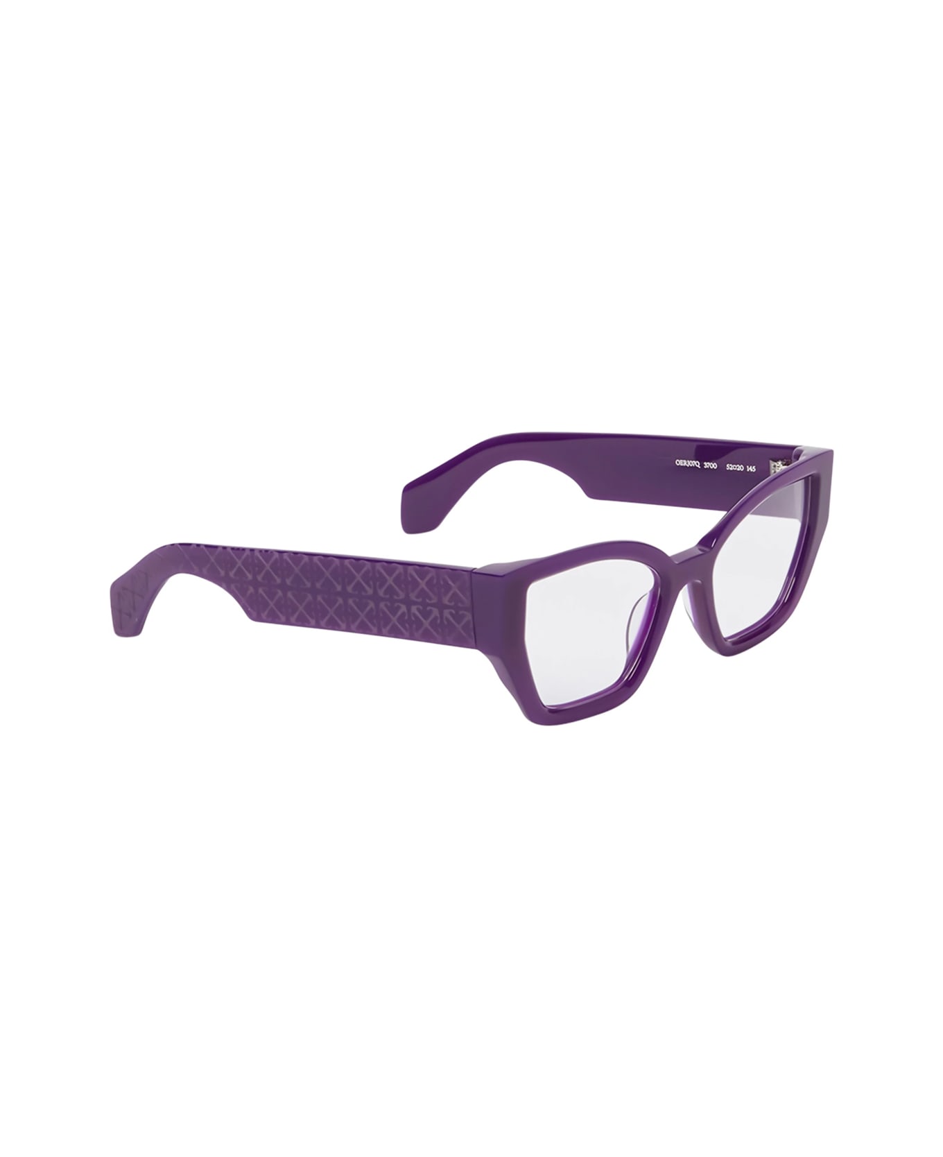 Off-White Off White Oerj07q Eyewear Style 7q 3700 Purple Glasses - Viola