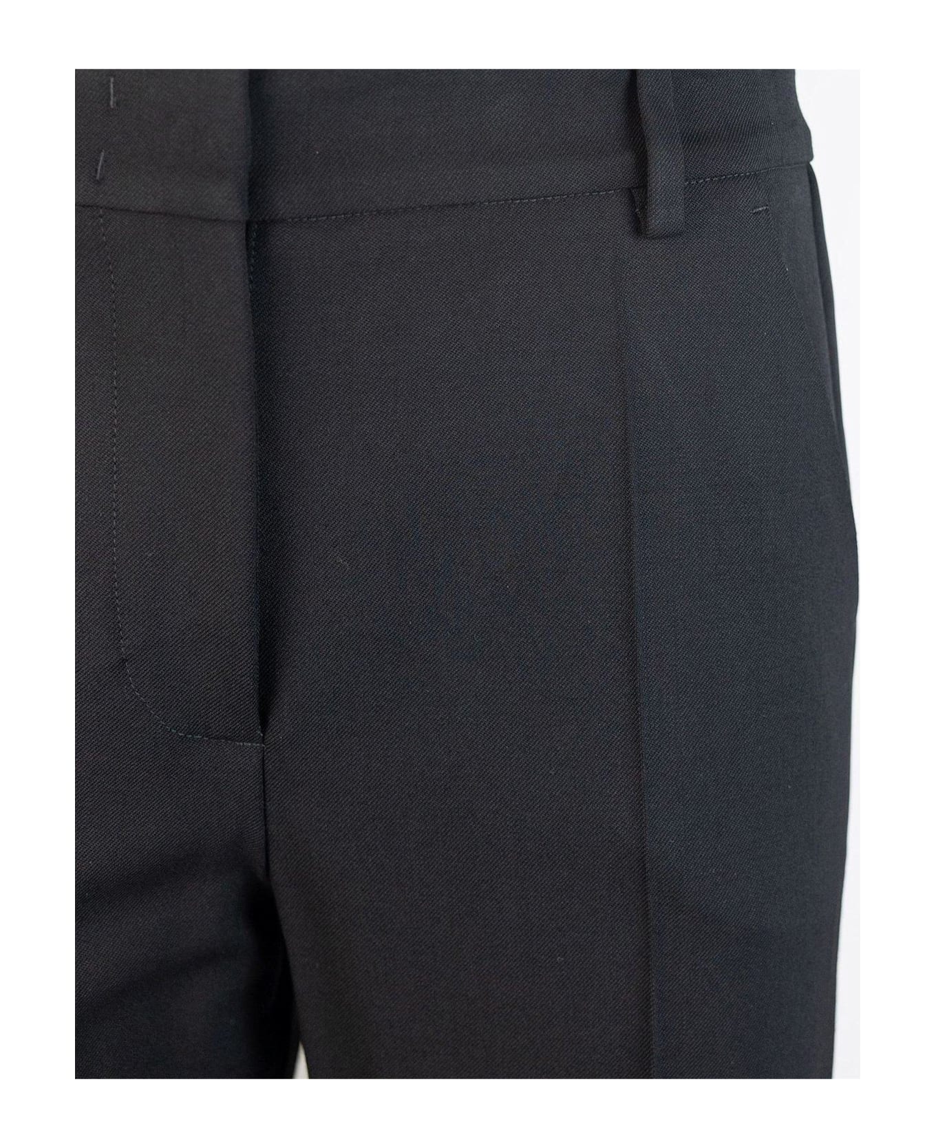 Parosh Pleated Tailored Trousers - NERO