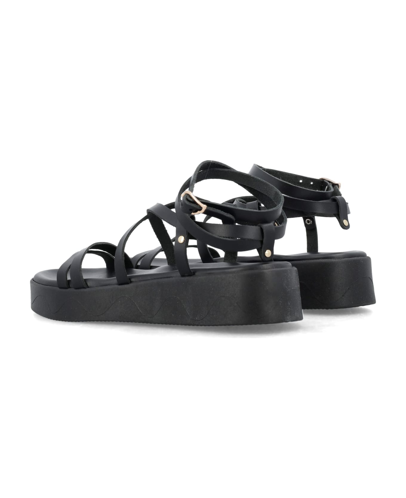 Ancient Greek Sandals Aristea Sandals - BLACK サンダル