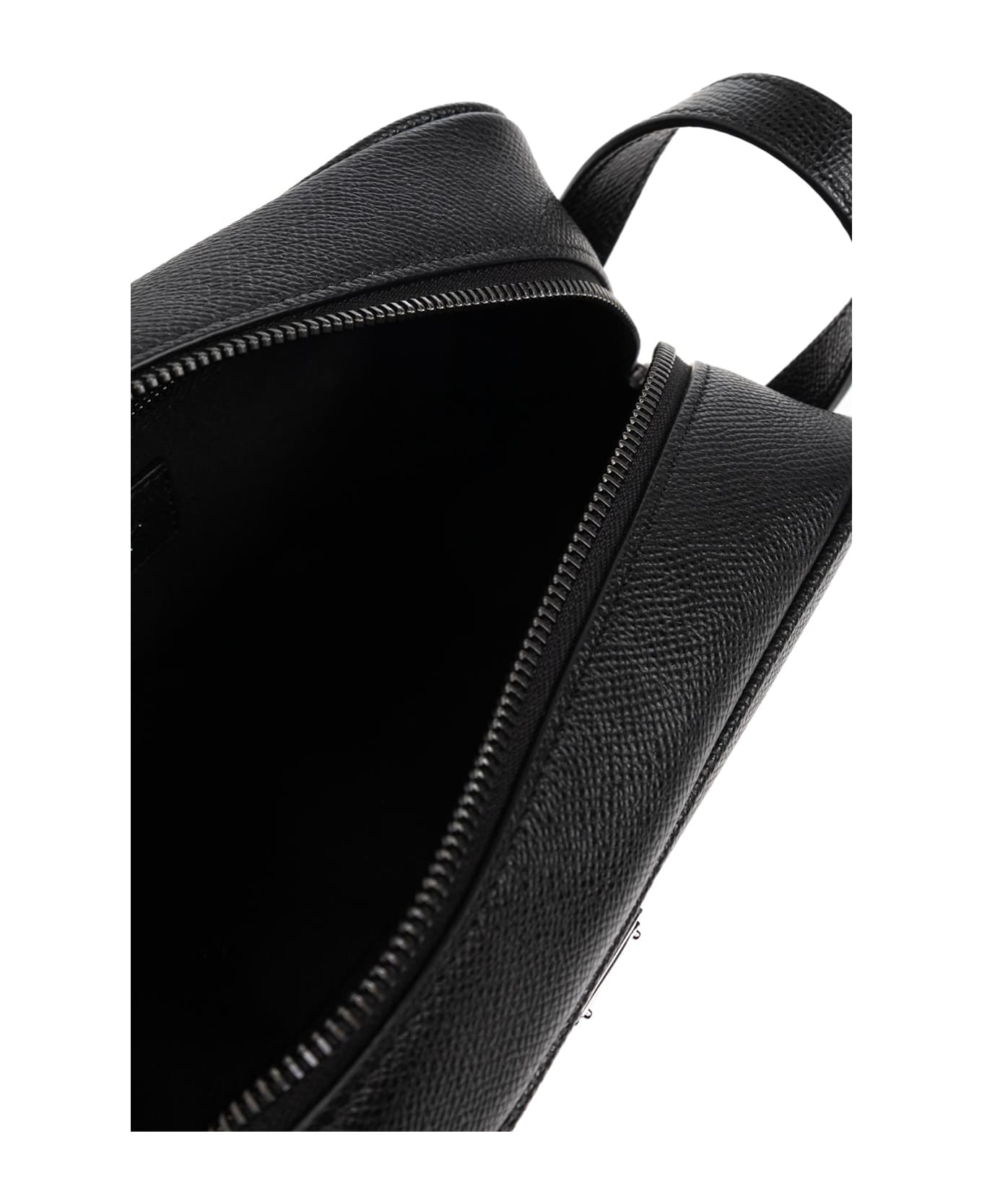 Dolce 
Gabbana Leather Handbag - Black