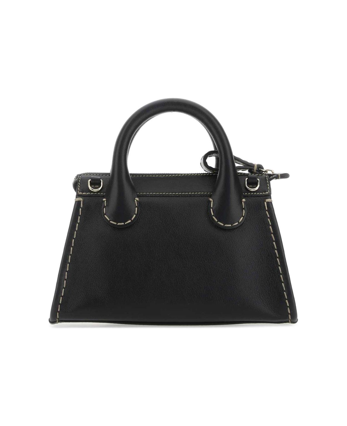 Chloé Edith Medium Top Handle Bag - Black トートバッグ