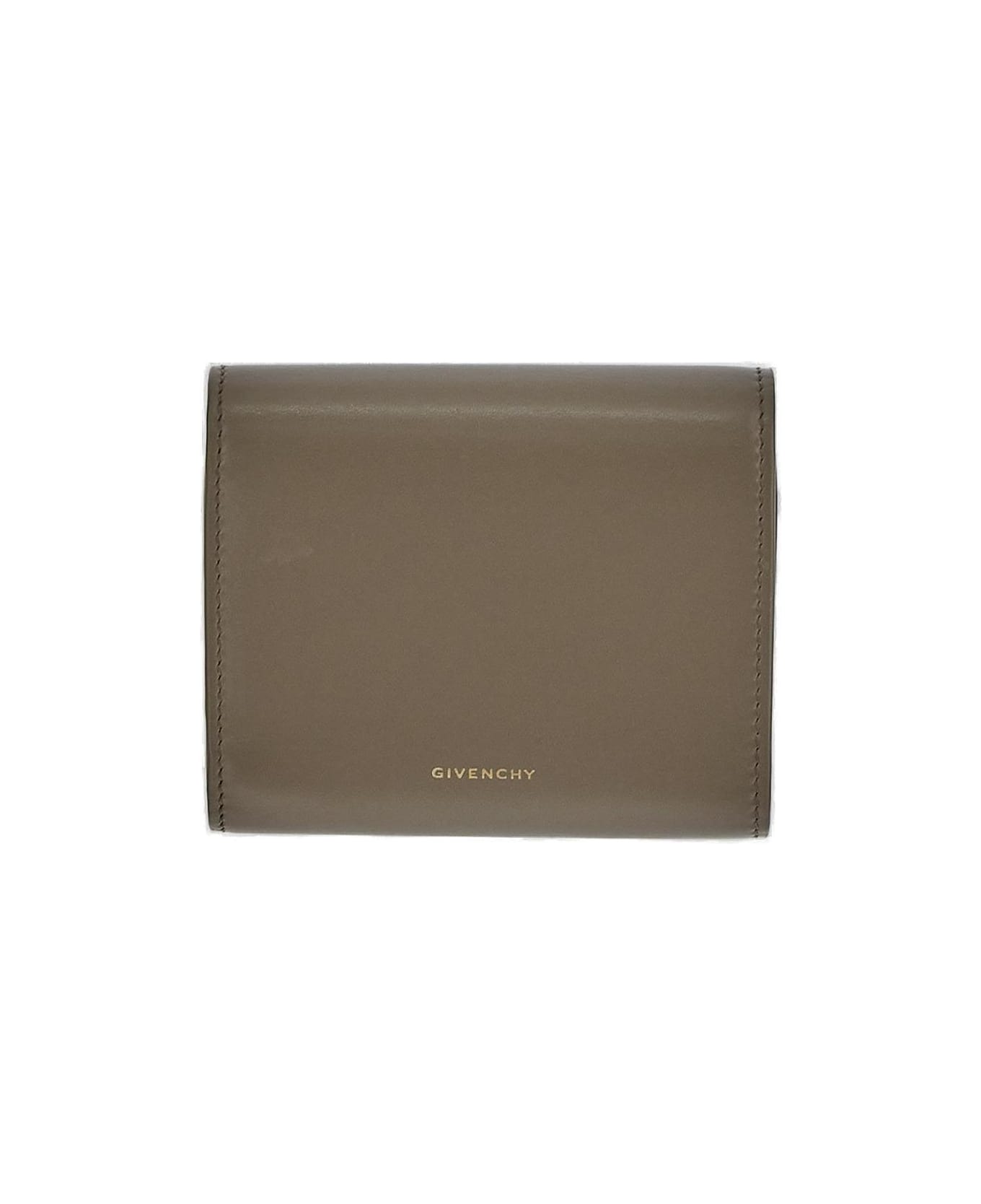 Givenchy 4g Plaque Trifold Wallet - Brown 財布