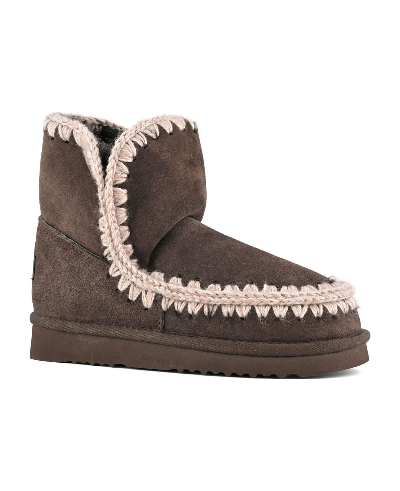 Mou Brown Double-face Sheepskin Eskimo 18 - Brown