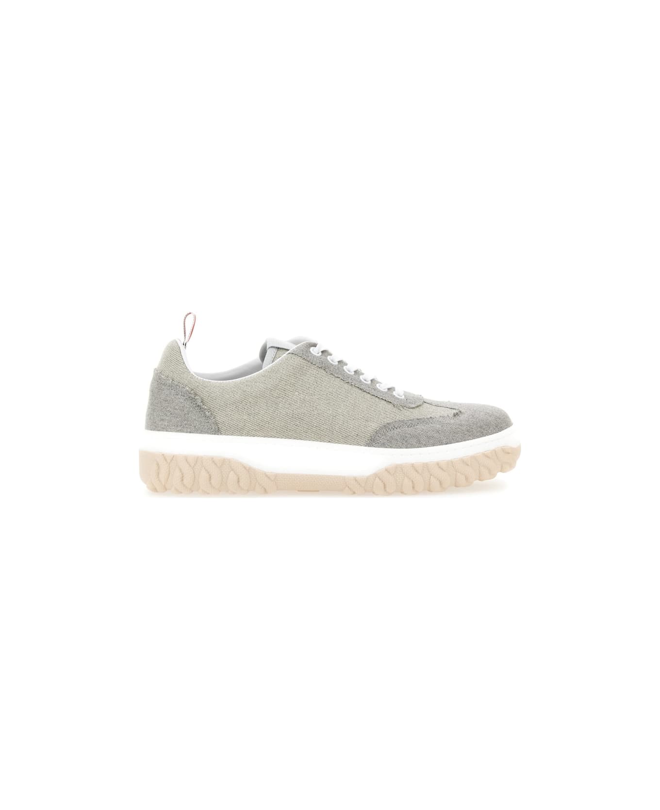 Thom Browne Cotton Sneaker - GREY