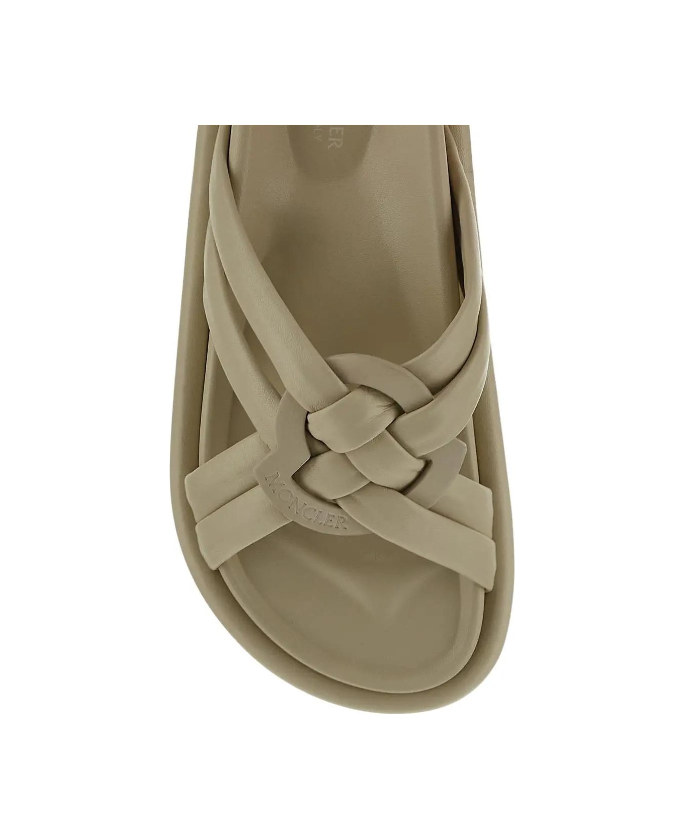 Moncler Bell Soft Sandal - Beige