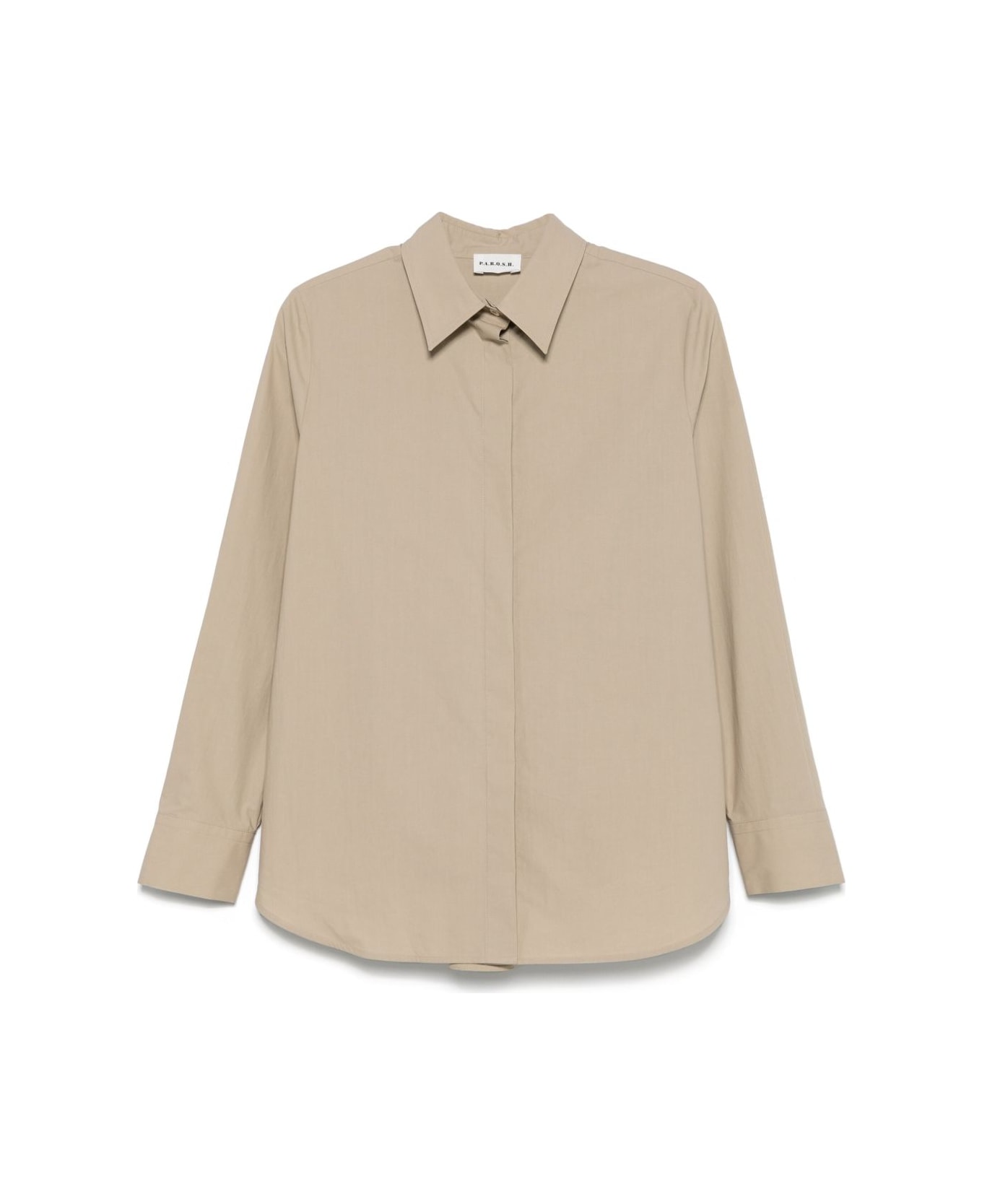 Parosh Cotton Shirt - Beige