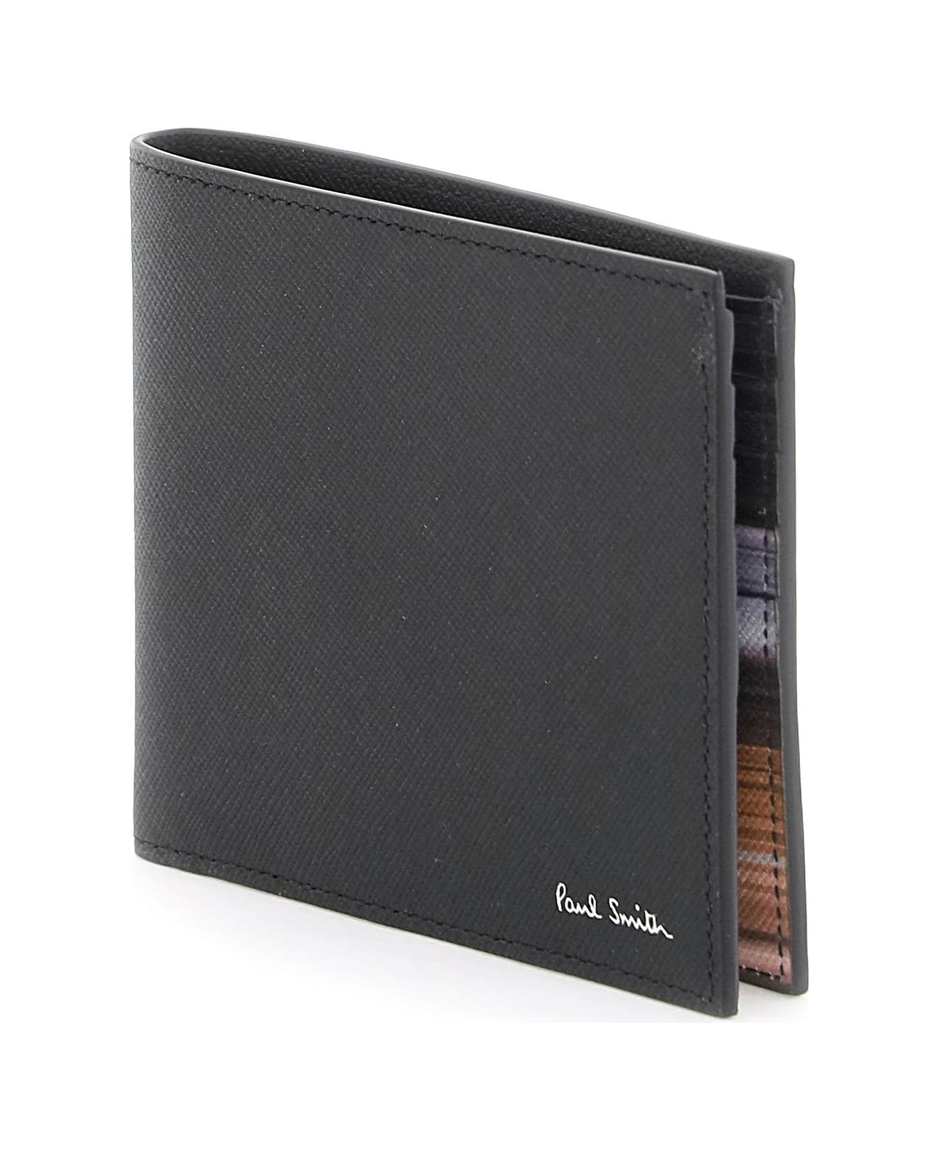 Paul Smith Mini Blur Wallet - BLACK (Black) 財布