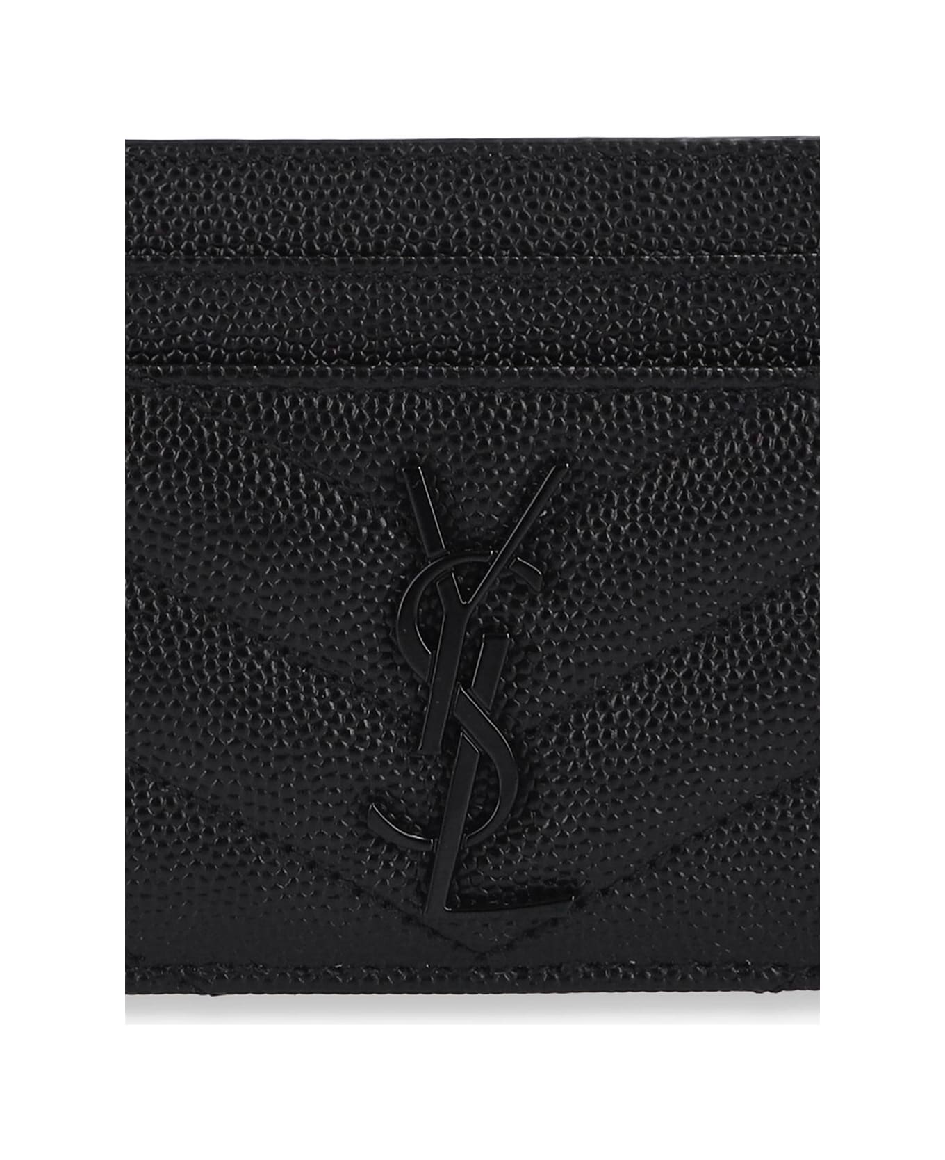 Saint Laurent Card Holder - BLACK