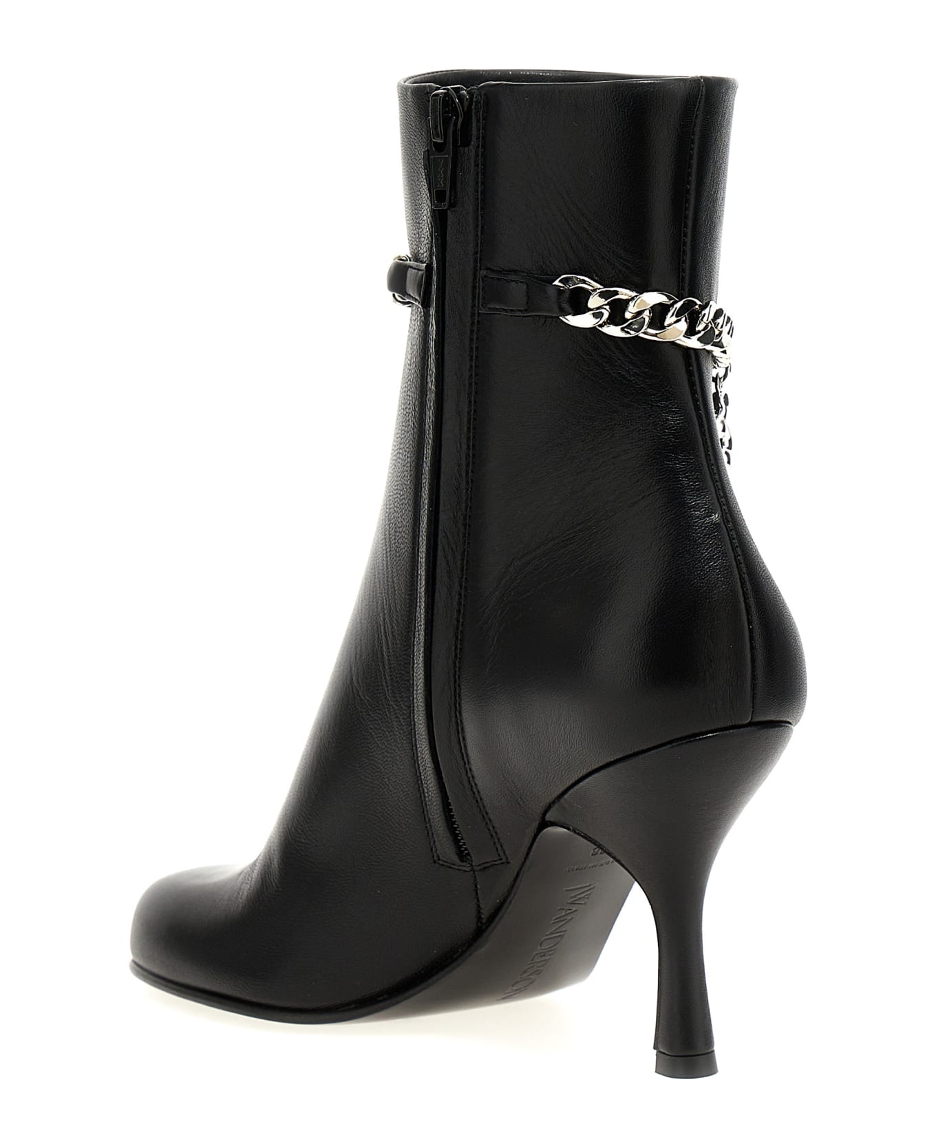 J.W. Anderson 'w/p' Ankle Boots - Black  