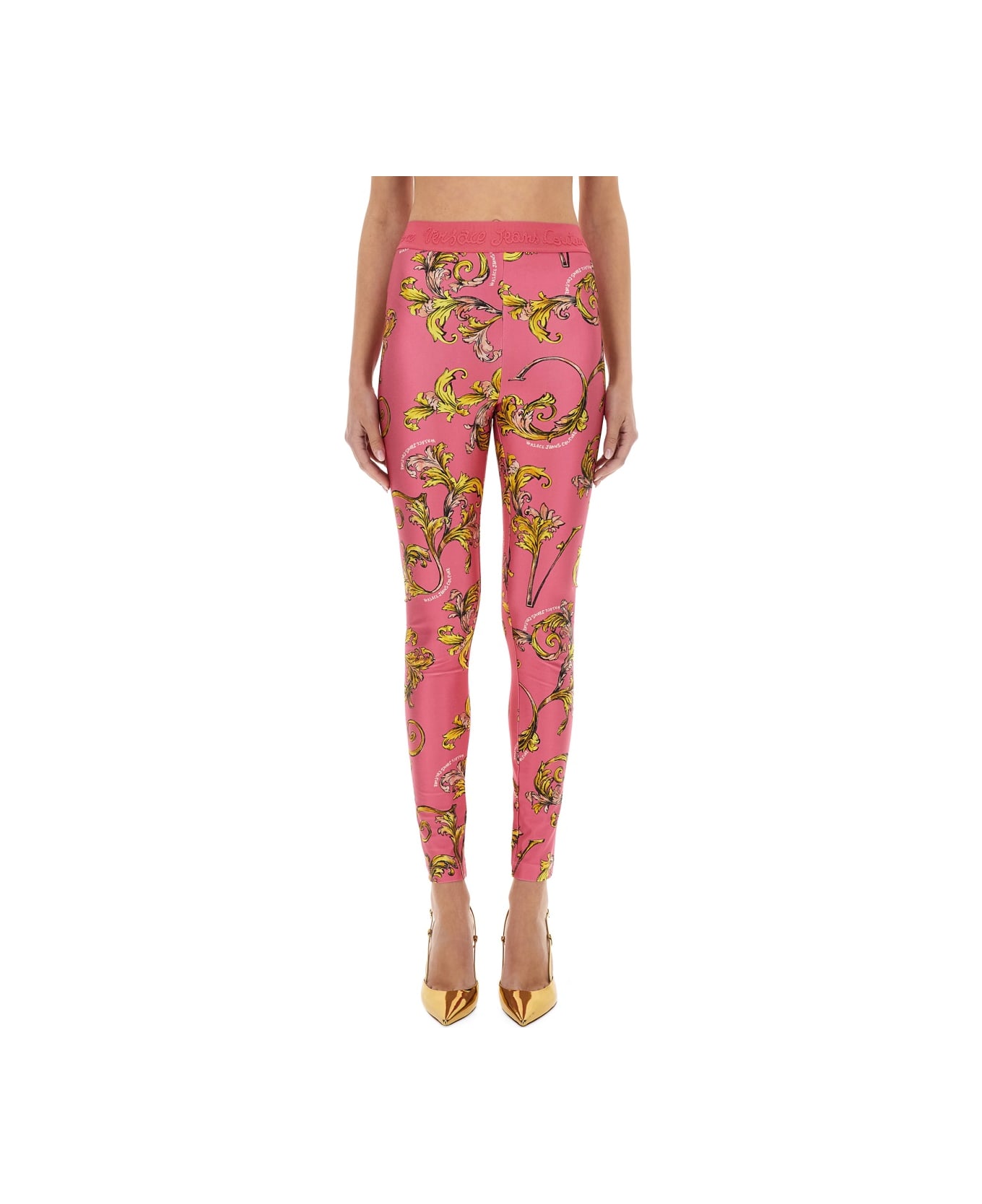 Versace Jeans Couture Leggings - PINK
