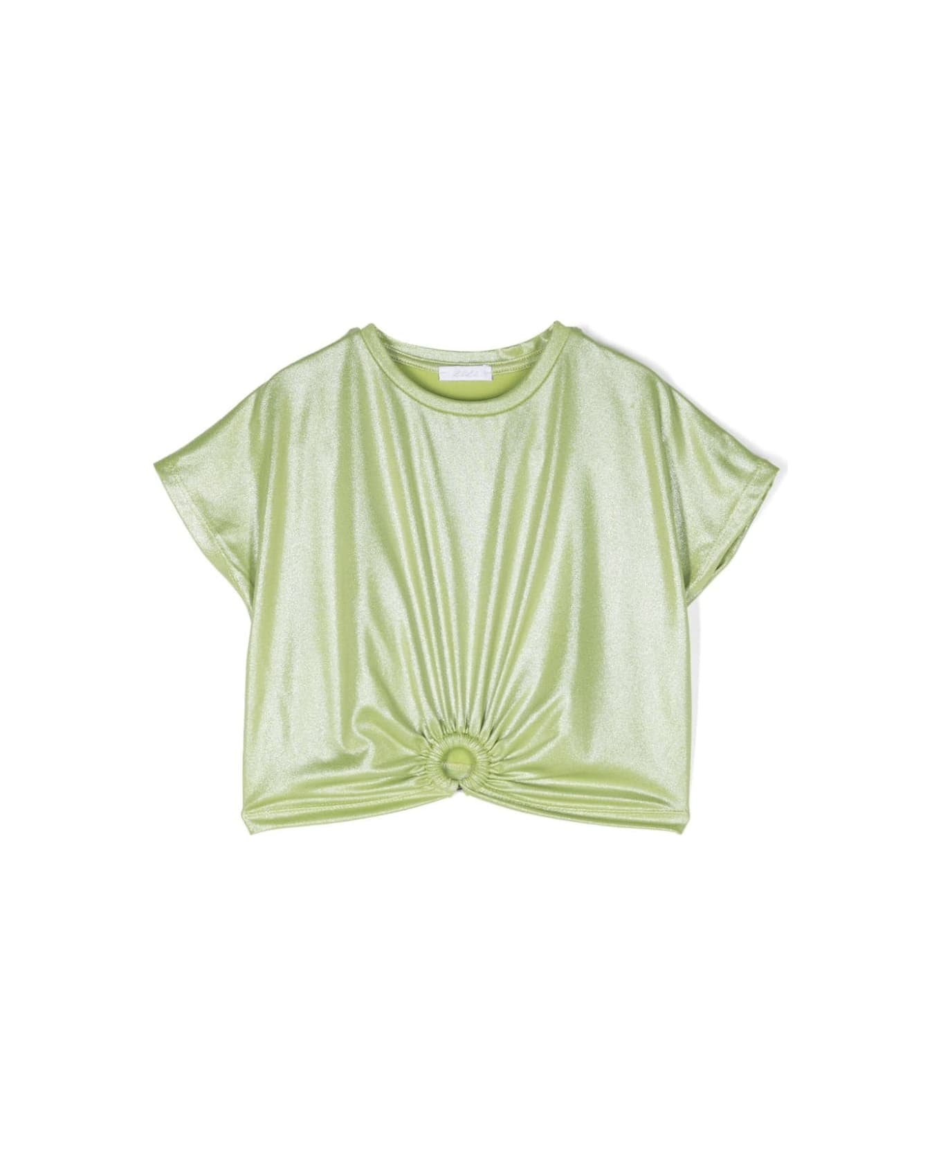 Miss Grant T-shirt Con Arricciatura - Green Tシャツ＆ポロシャツ