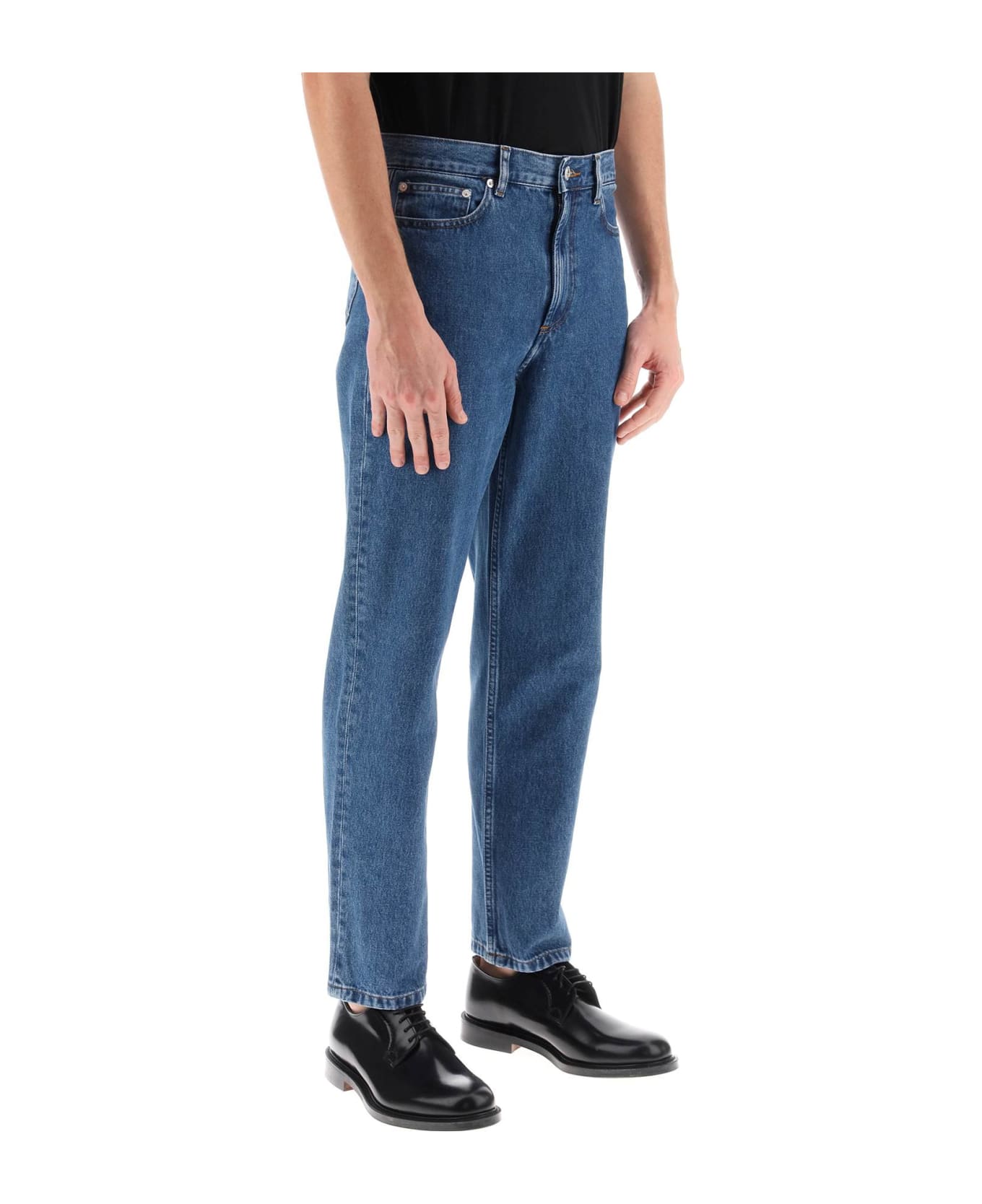 A.P.C. Martin Straight Jeans - Ial Washed Indigo