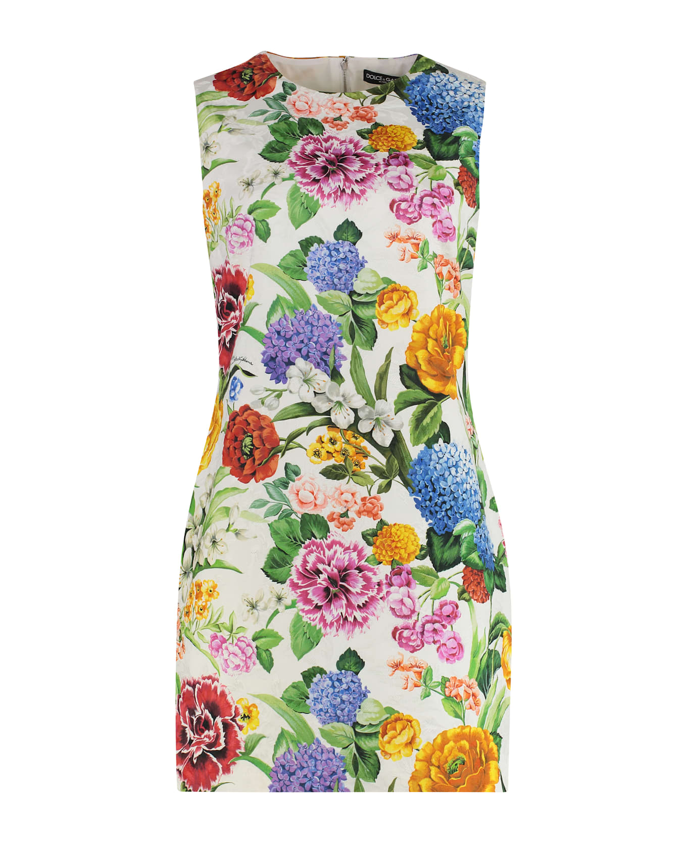 Dolce 
Gabbana Floral Cotton Dress - Multicolor