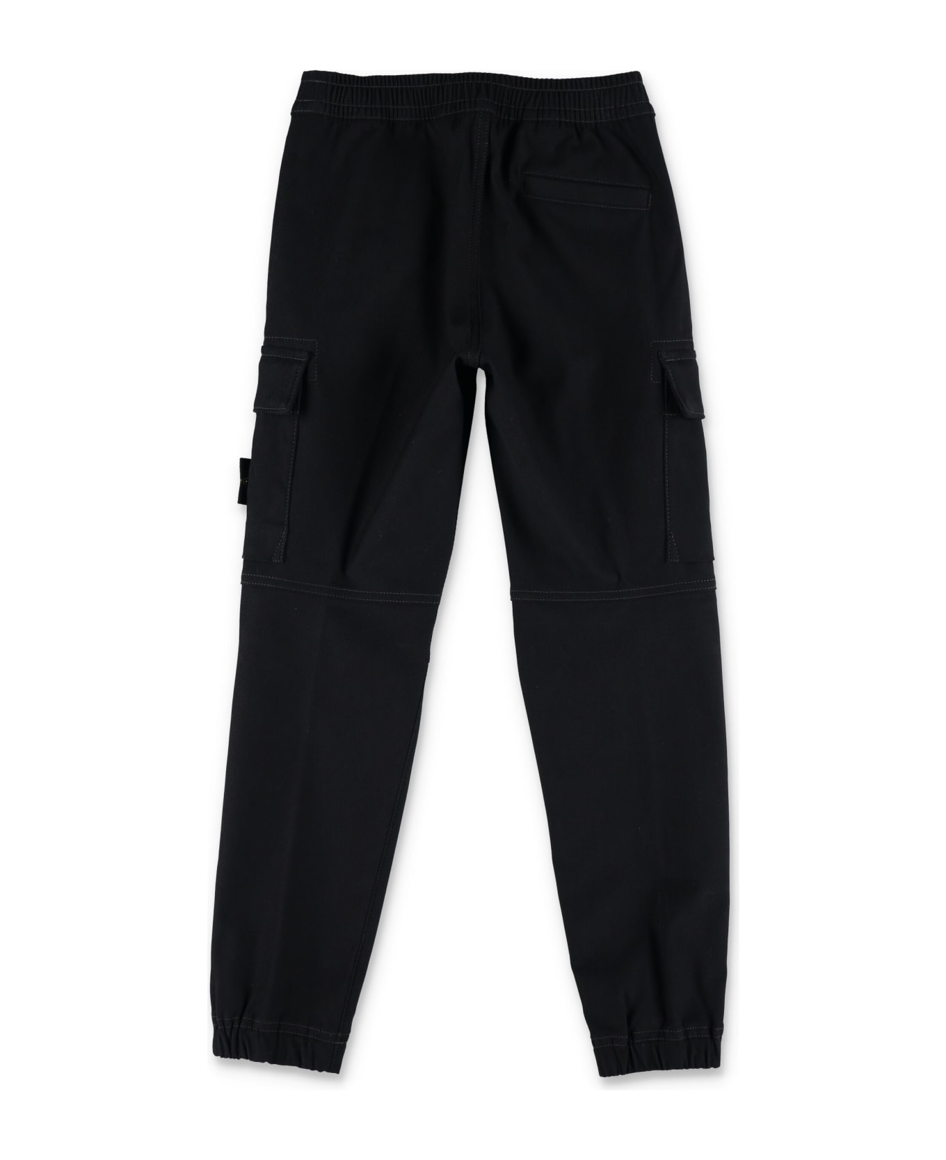 Stone Island Junior Pocket Pants - Nero
