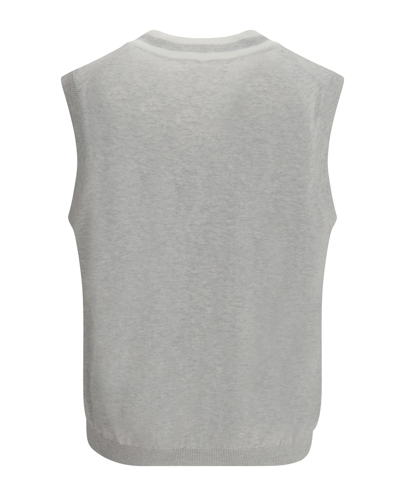 Brunello Cucinelli Logo Patch Vest