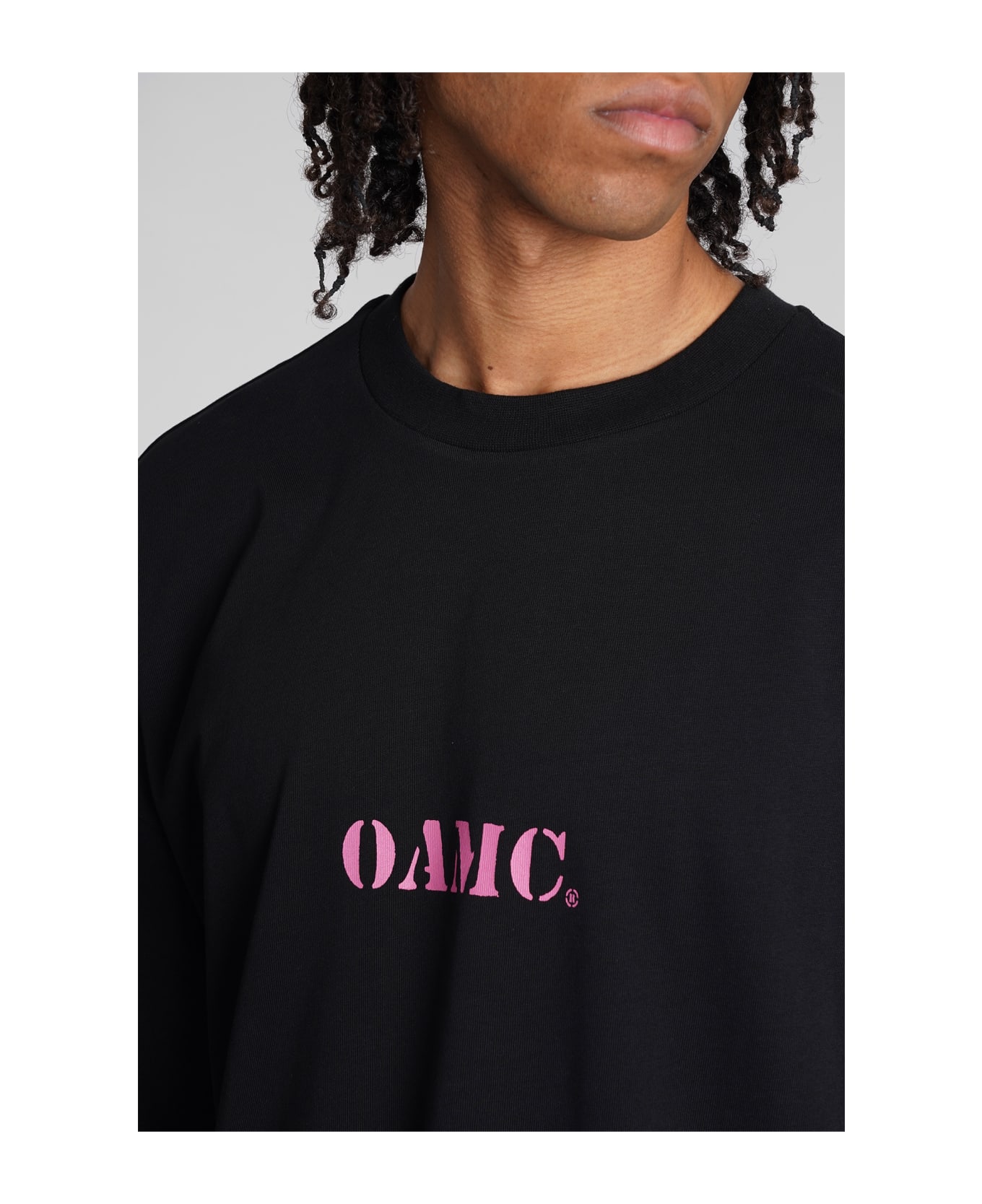 OAMC T-shirt In Black Cotton - black
