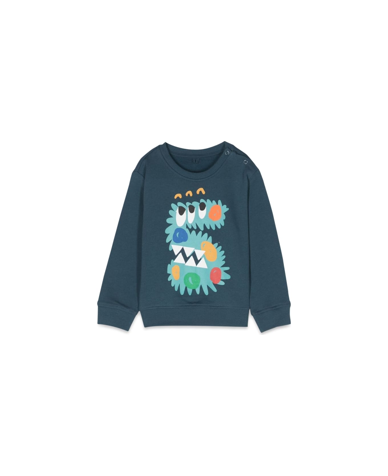 Stella McCartney Kids Crewneck Sweatshirt - BLUE ニットウェア＆スウェットシャツ