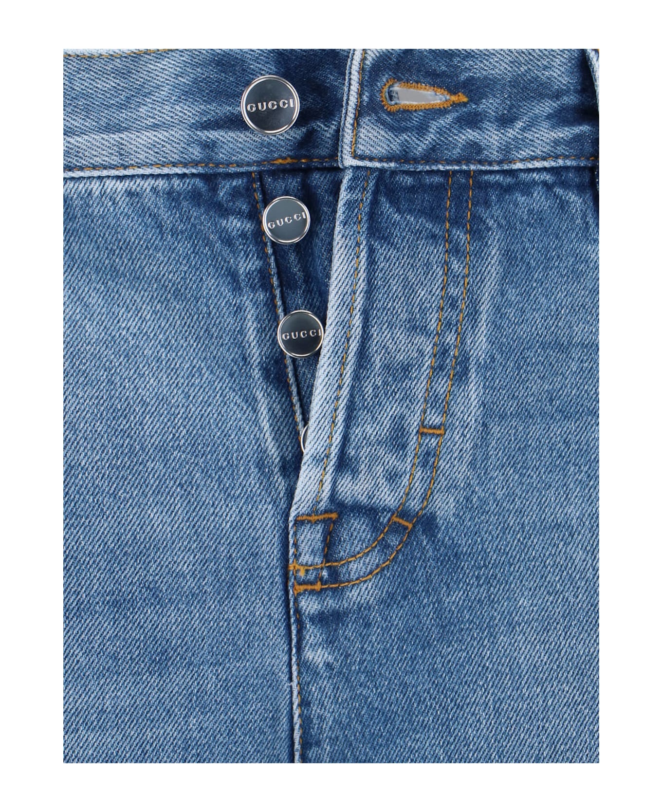 Gucci Straight Jeans - Light Blue