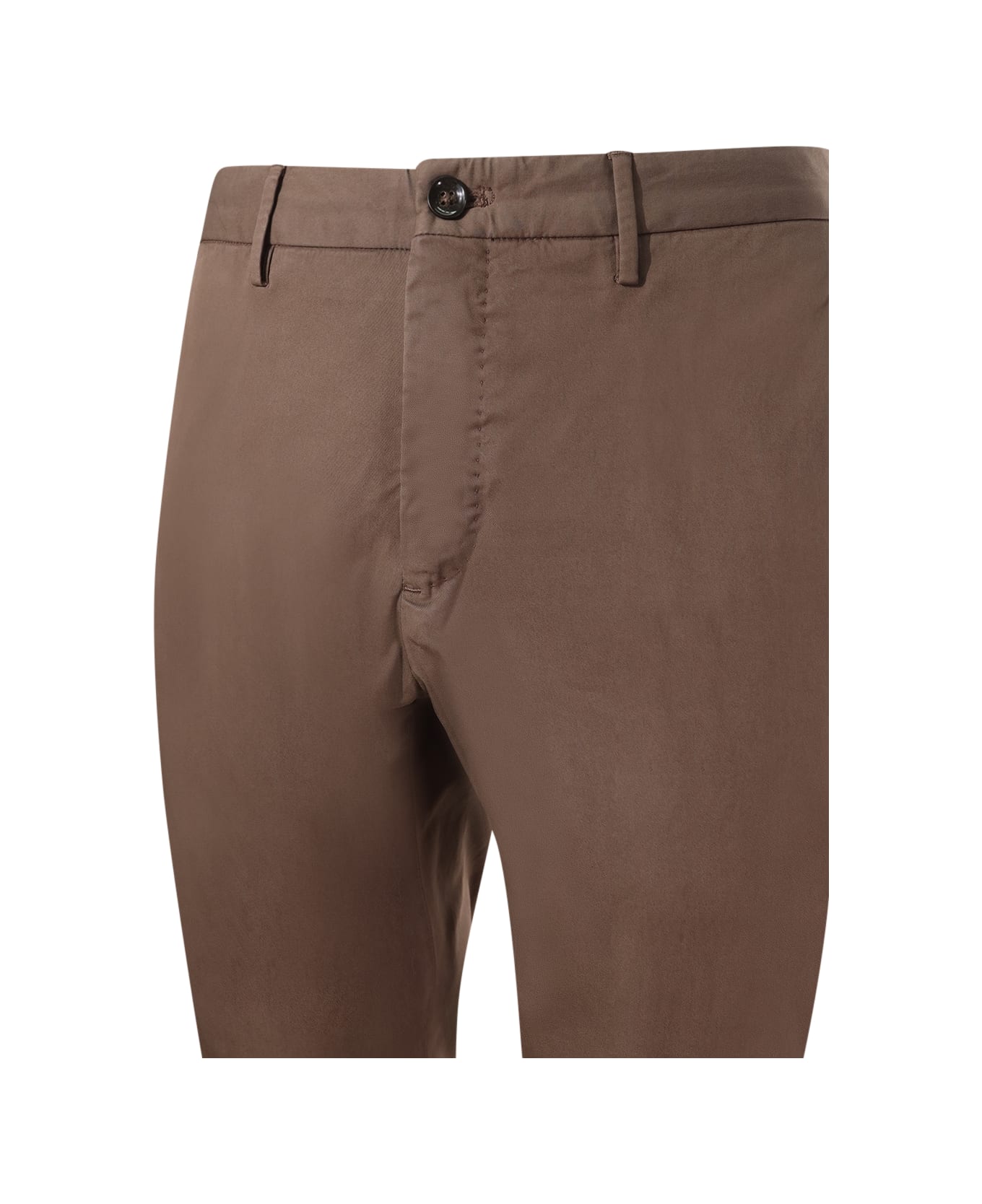 Incotex Trousers - Dark Brown