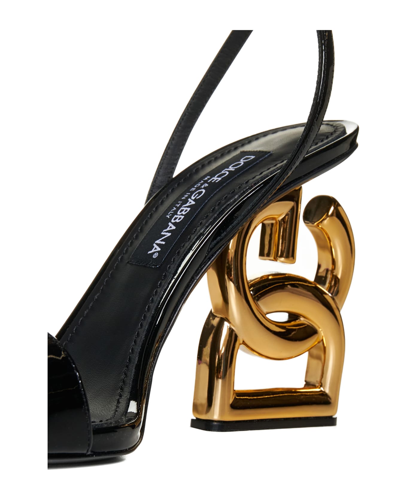 Dolce & Gabbana Dg Pop Heel Sandals - Black