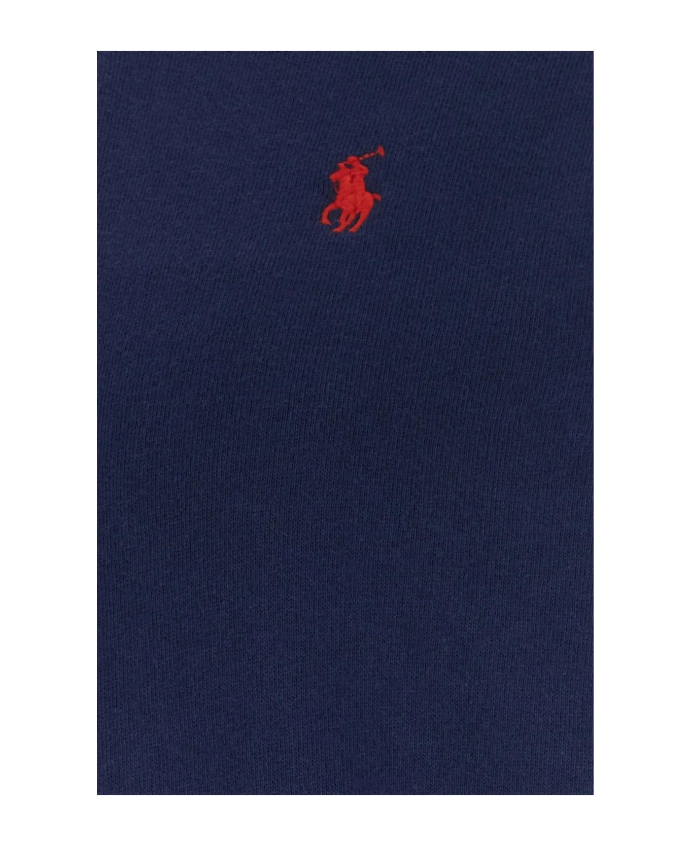 Polo Ralph Lauren Navy Blue Cotton Blend Sweatshirt Polo Ralph Lauren - CRUISENAVY
