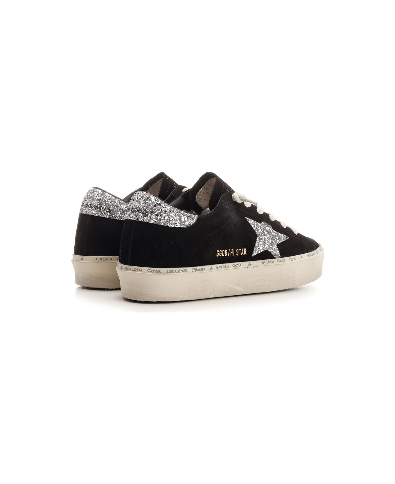 Golden Goose 
hi Star
 Sneaker - BLACK