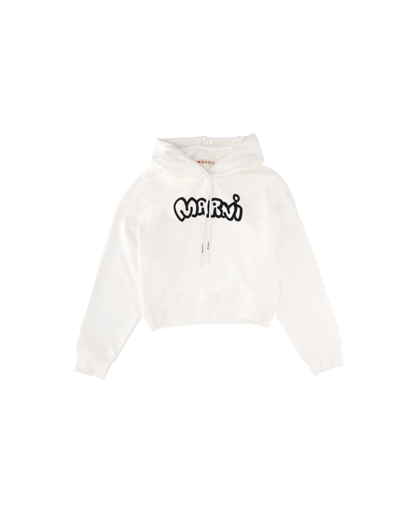 Marni Sweatshirt With Logo - WHITE