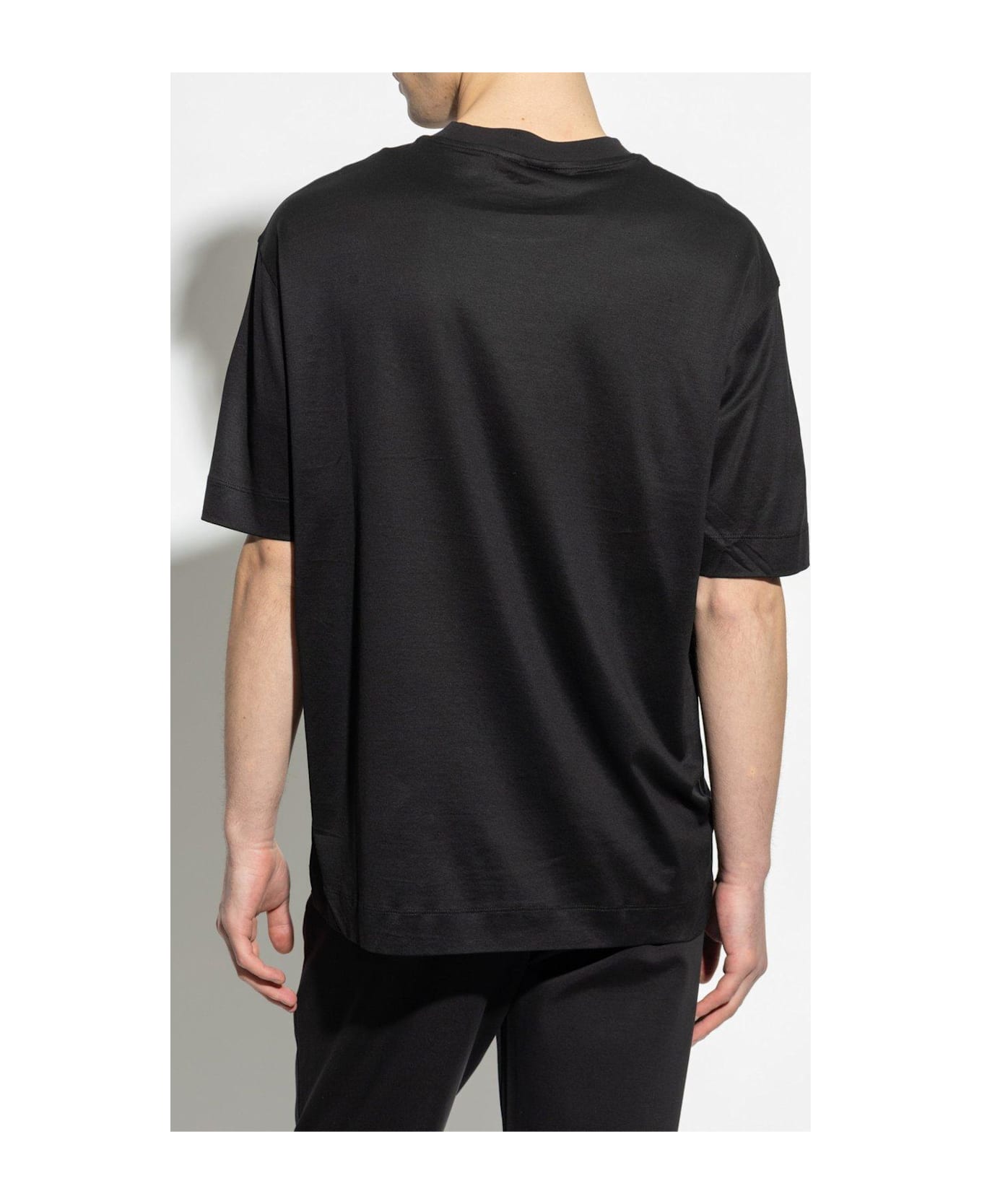 Emporio Armani T-shirt With Embroidered Logo