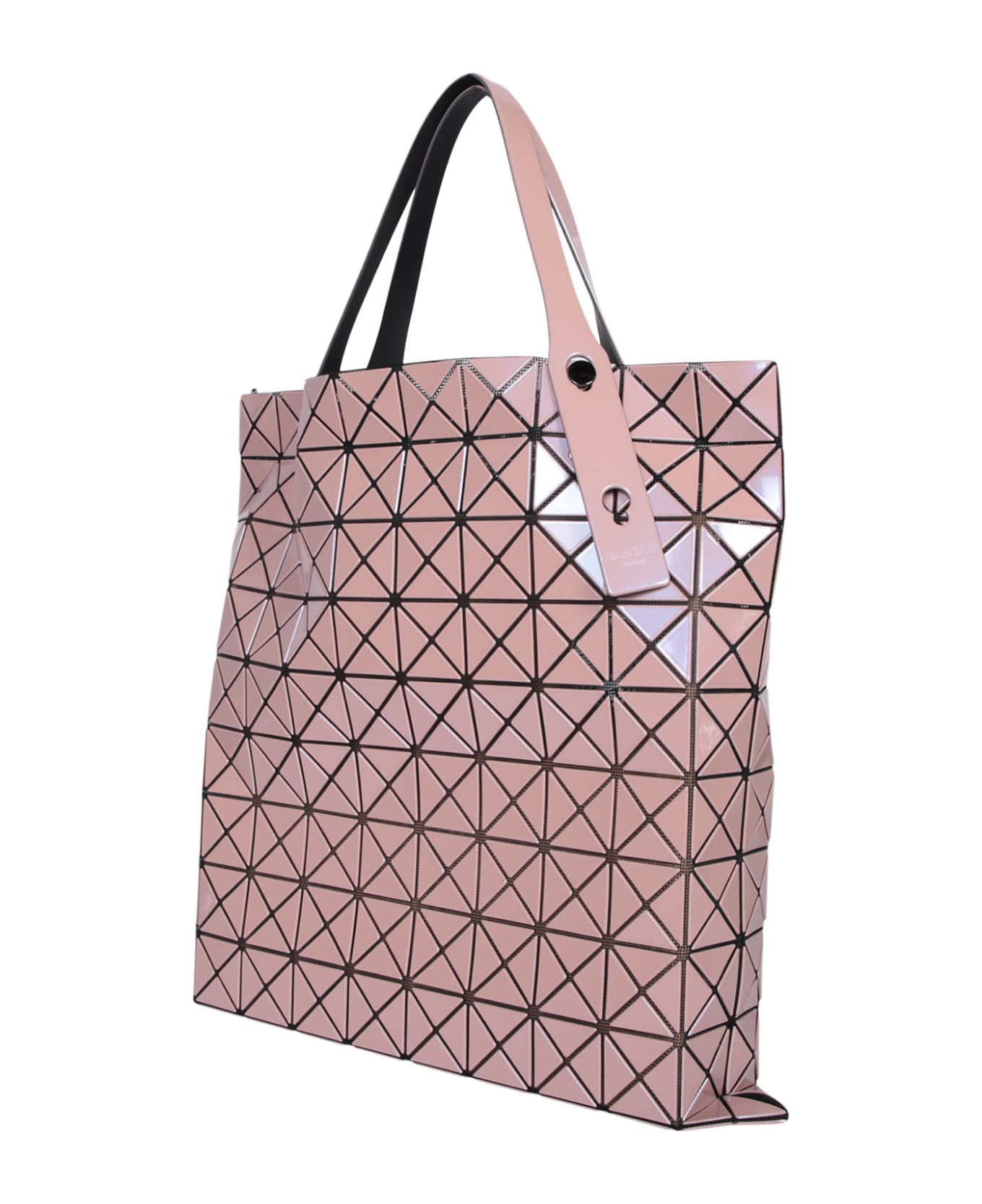 Issey Miyake Prism Metallic Pink Large Bag - Pink