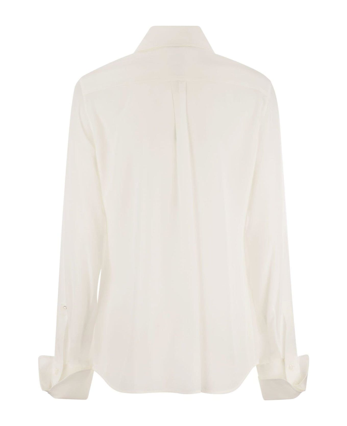 SportMax Leila Long Sleeve Shirt - White