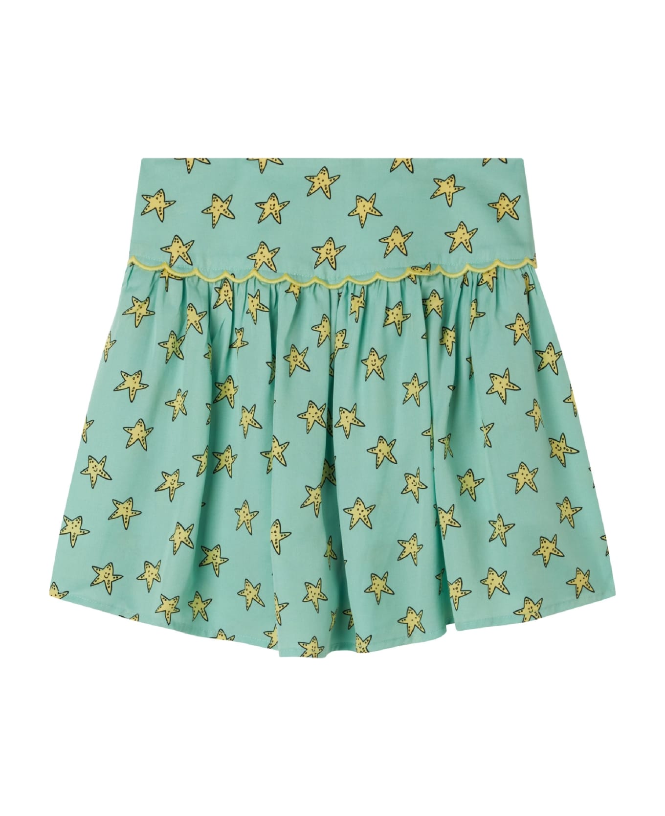 Stella McCartney Kids Printed Skirt - Green