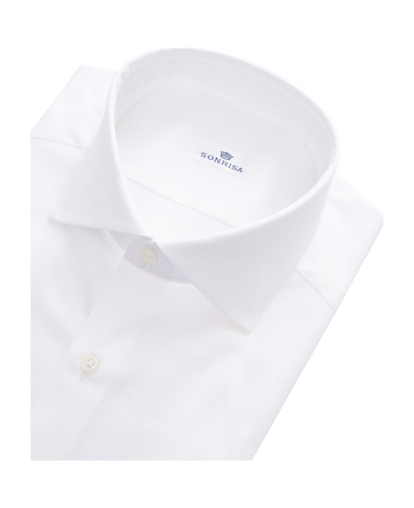 Sonrisa Man Shirt - WHITE