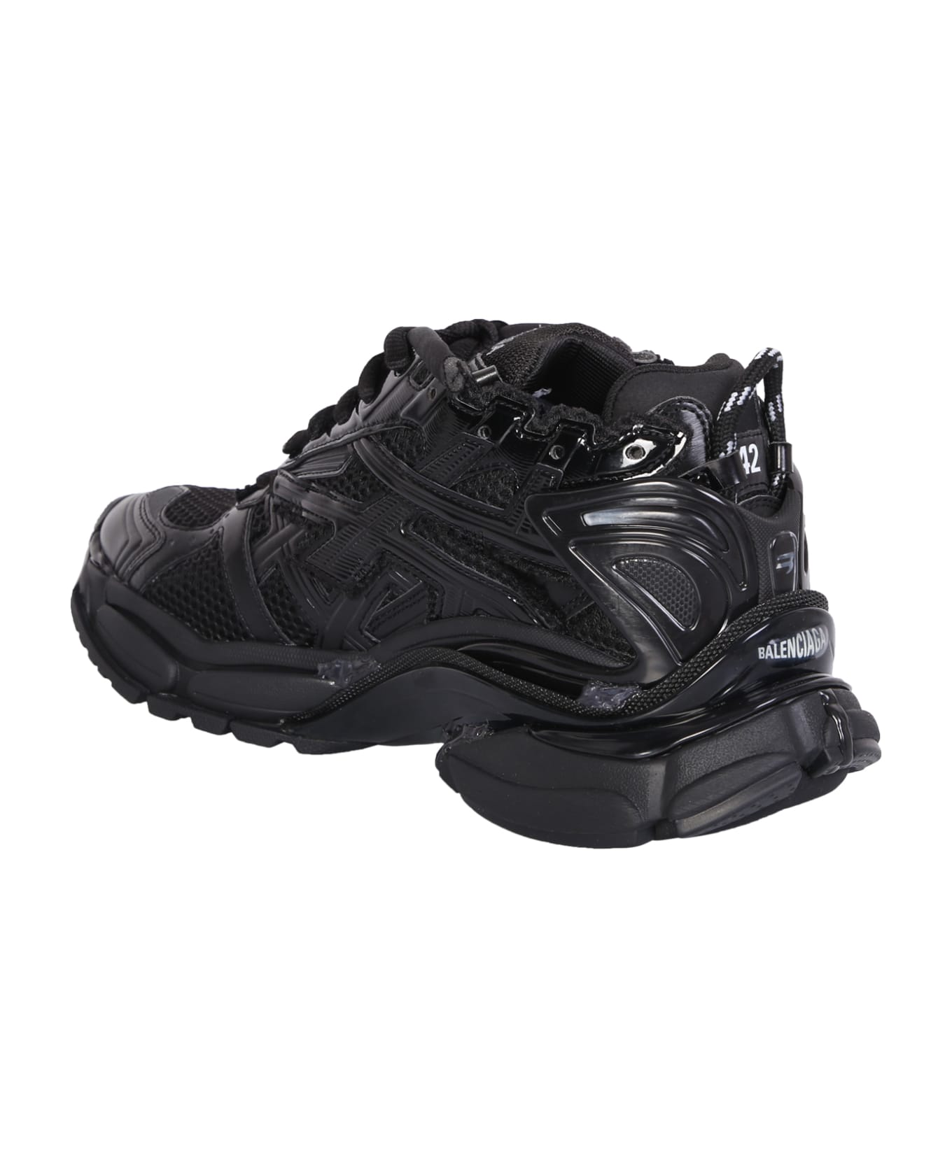 Balenciaga Runner Sneakers Black - Black