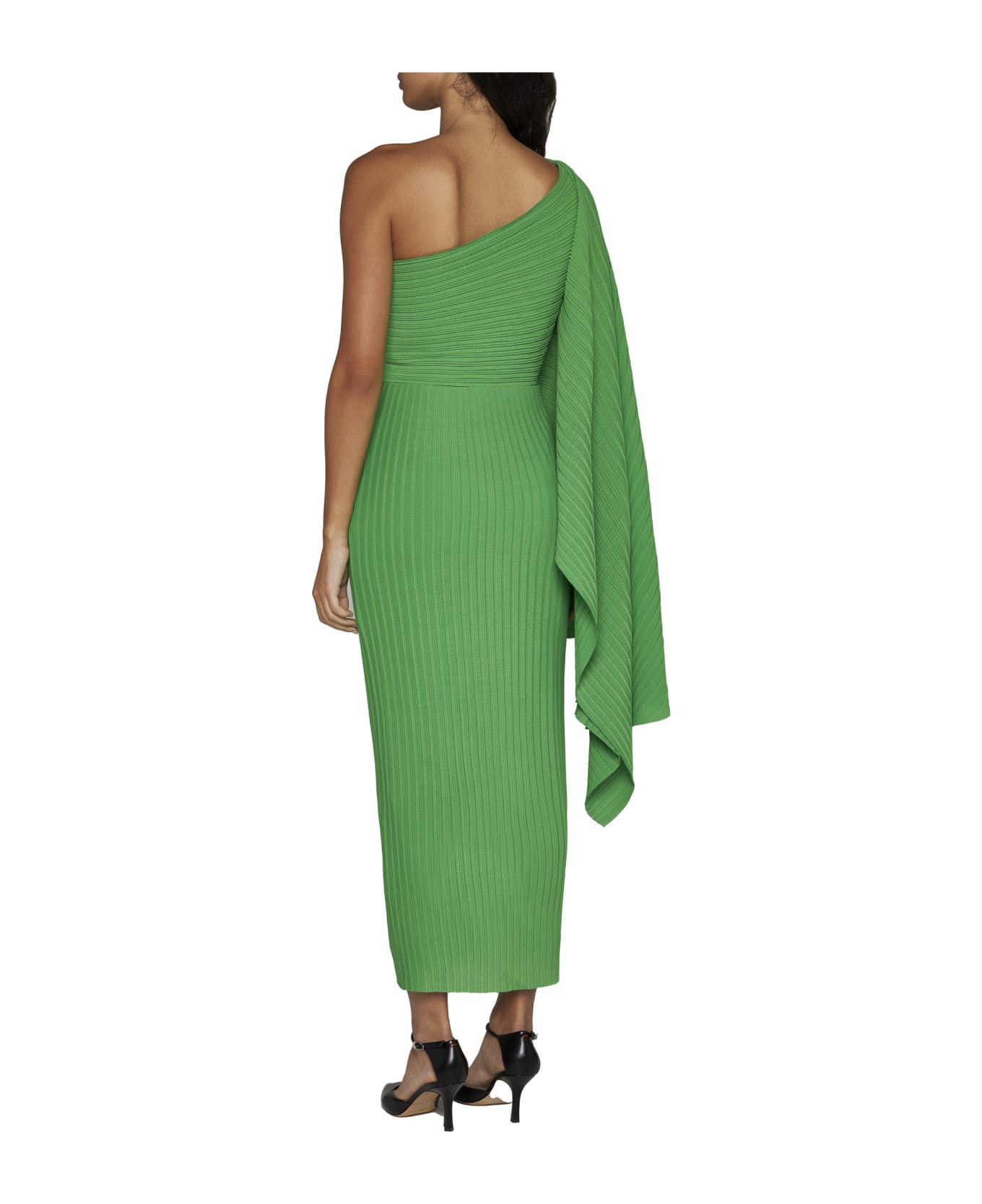 Solace London Dress - Bright green