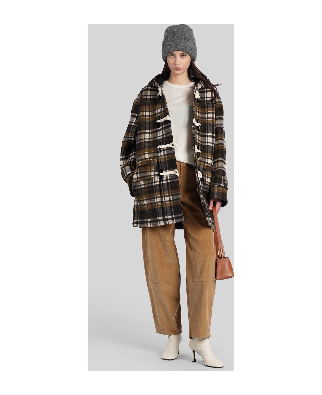 Co In Brown Wool - brown