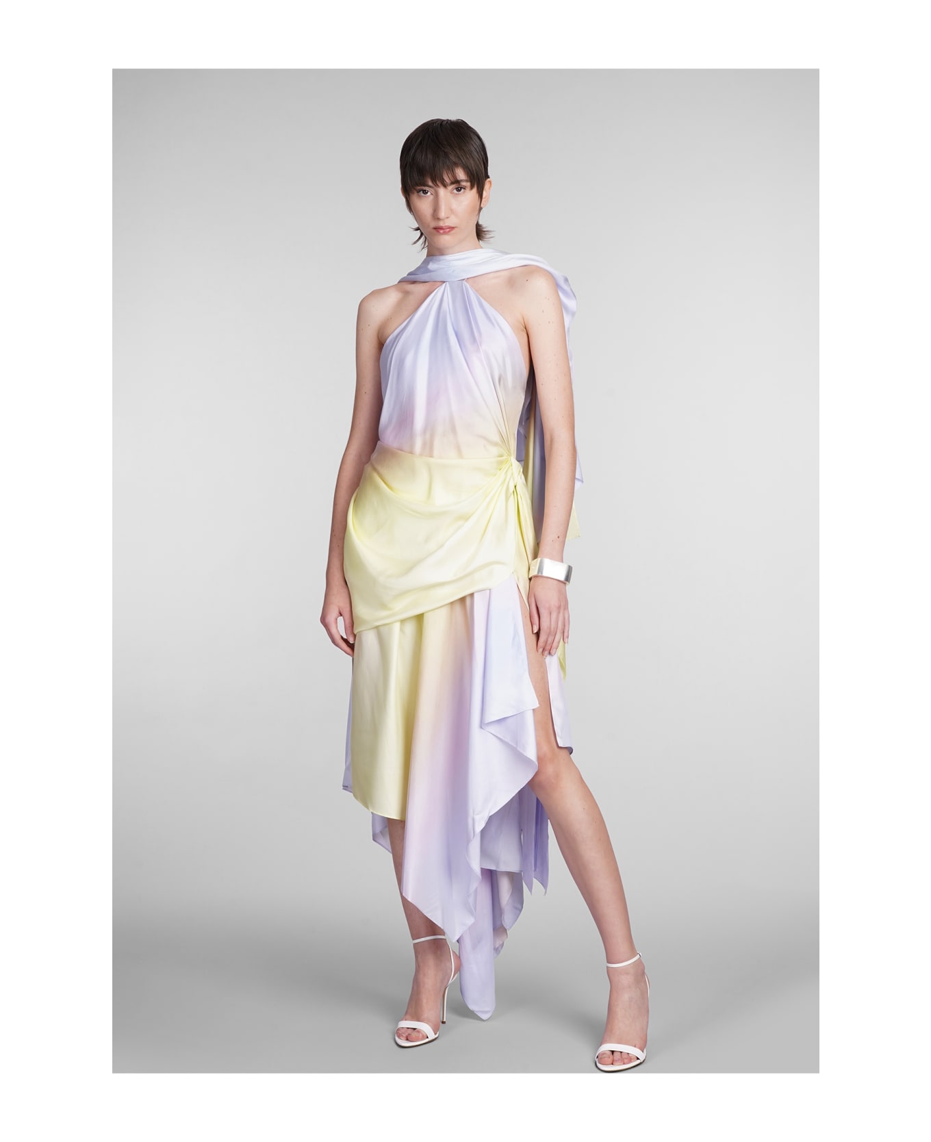 Zimmermann Dress In Multicolor Silk - multicolor